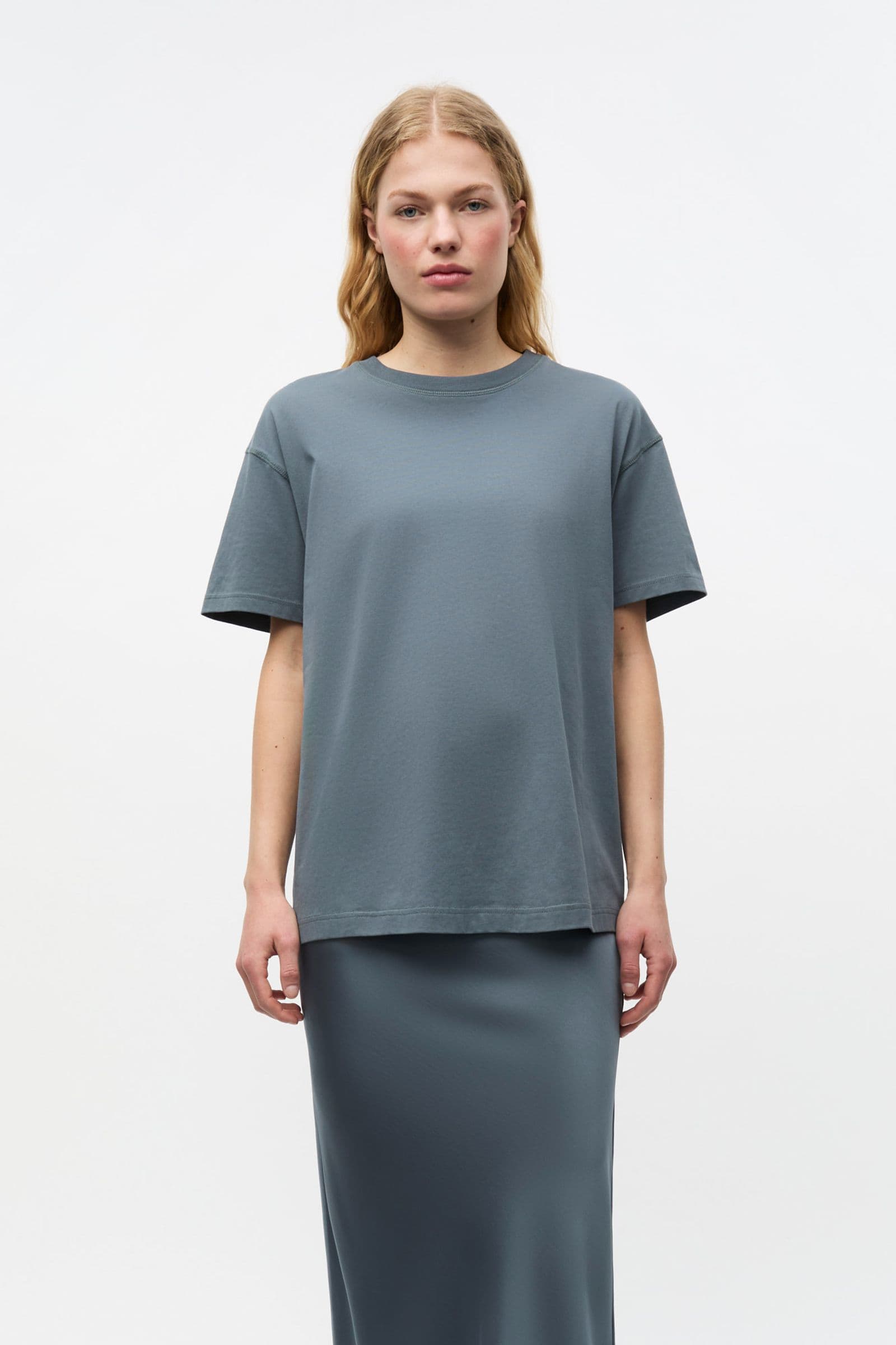 ENKULLA SS TEE 5310 Blue Crisp