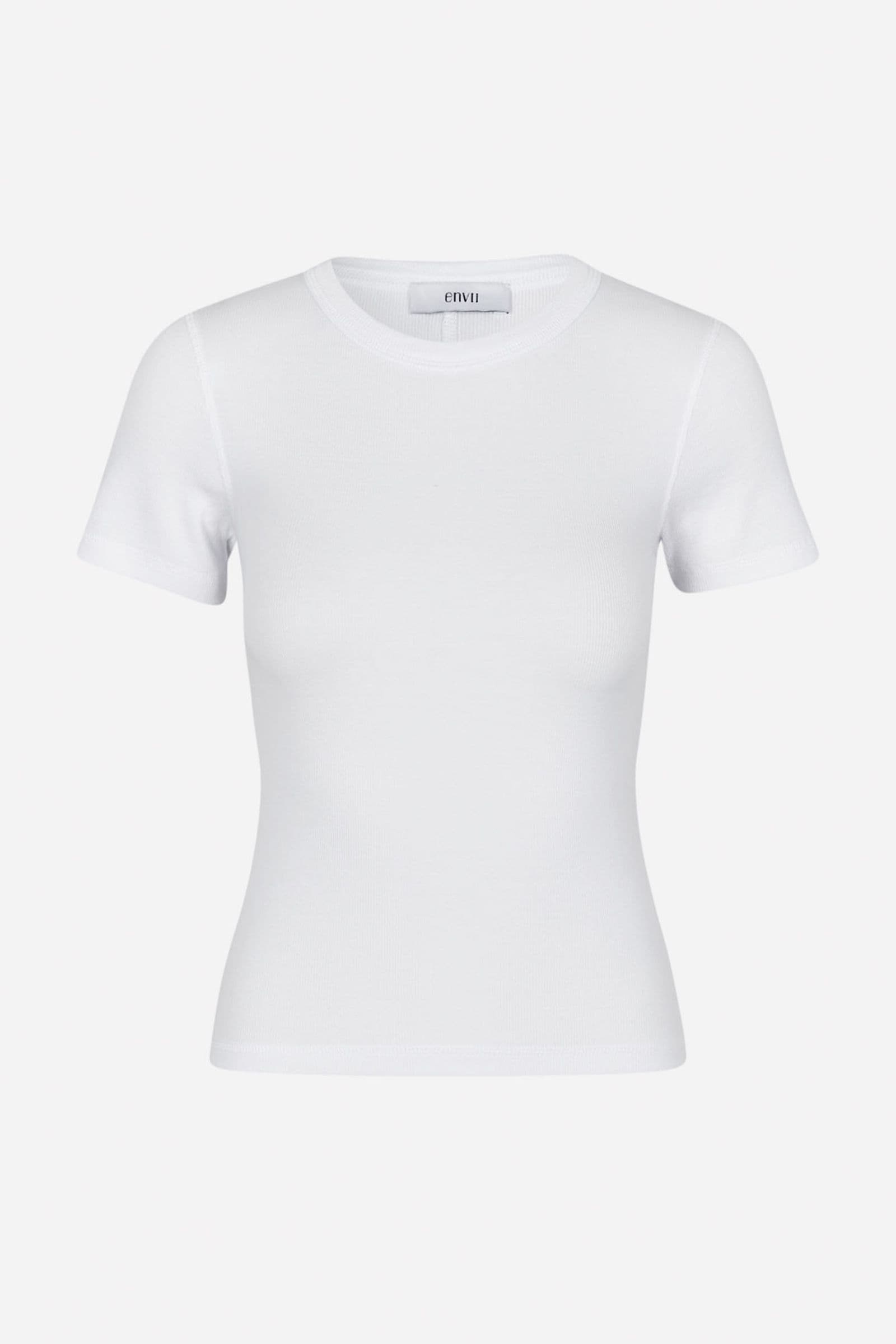 ENALLY SS CROP TEE 5314 Bright White