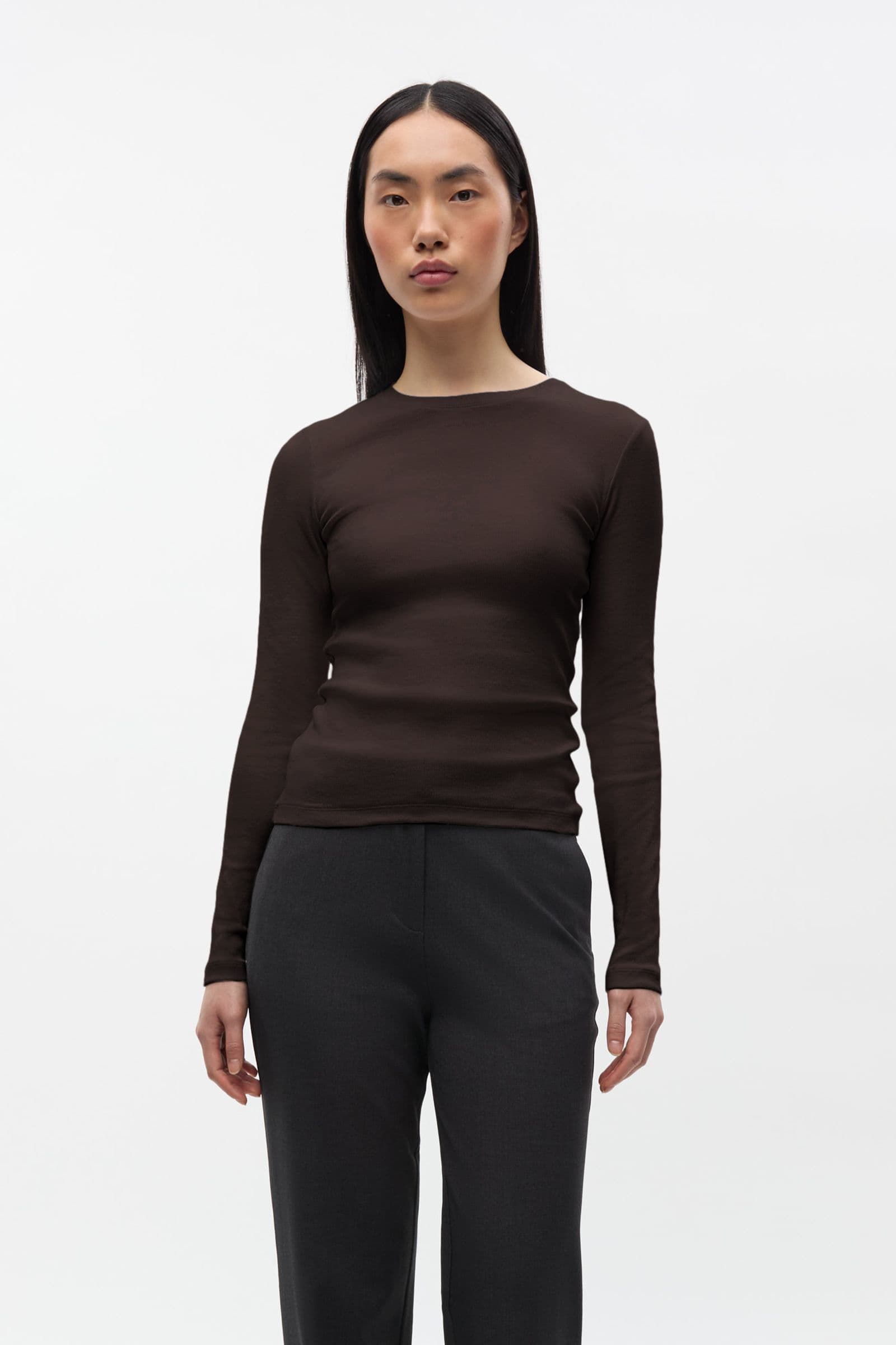 ENALLY LS O-N TEE 5314 Chocolate Torte