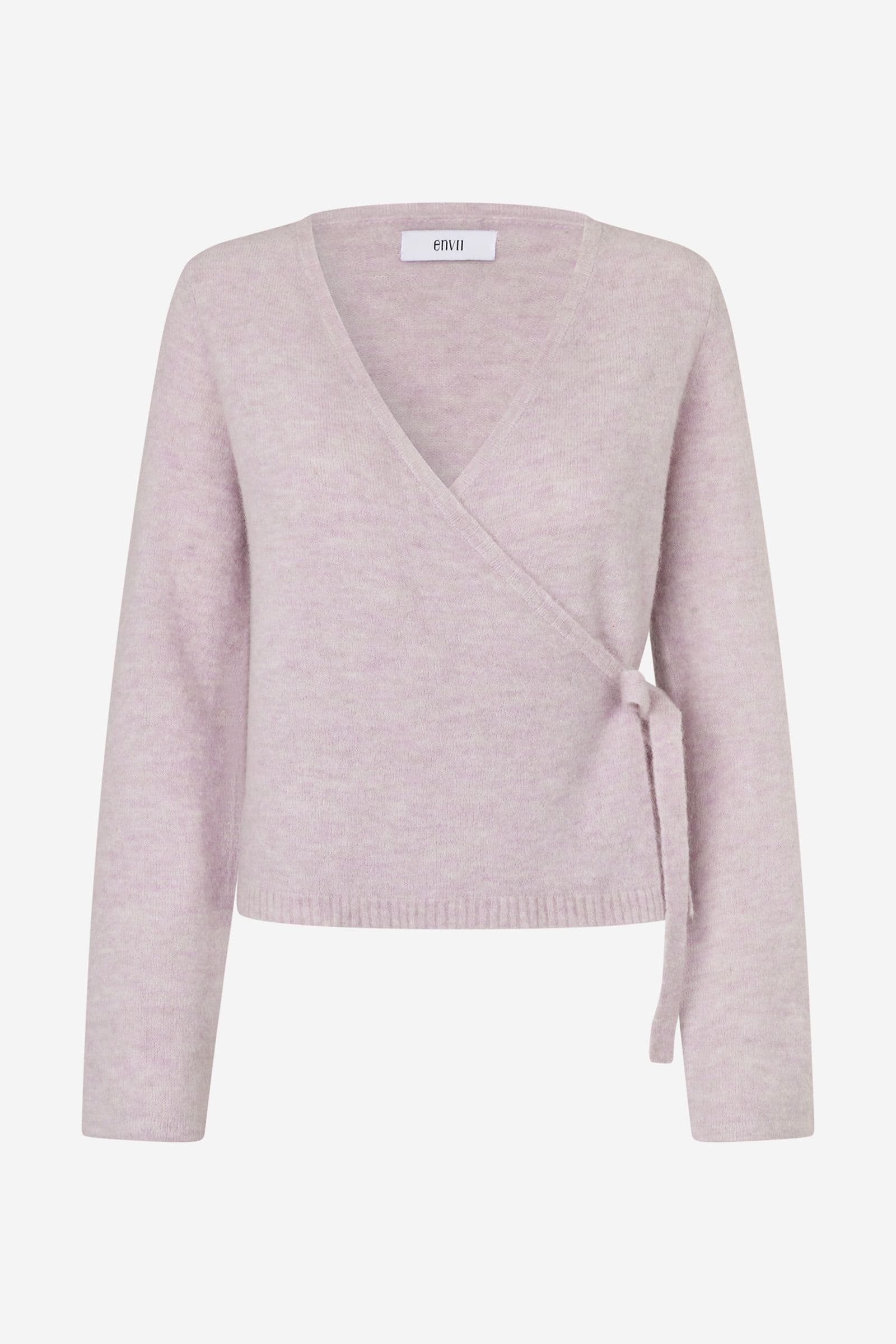 ENADA LS V-N KNIT 7216 Lavender Fog Mel