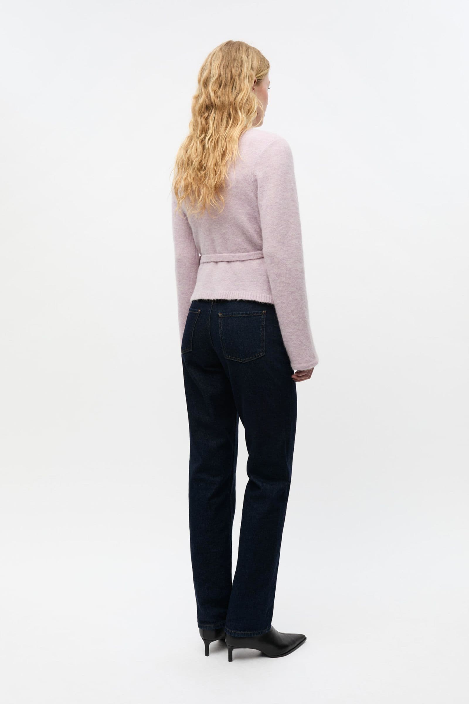 ENADA LS V-N KNIT 7216 Lavender Fog Mel