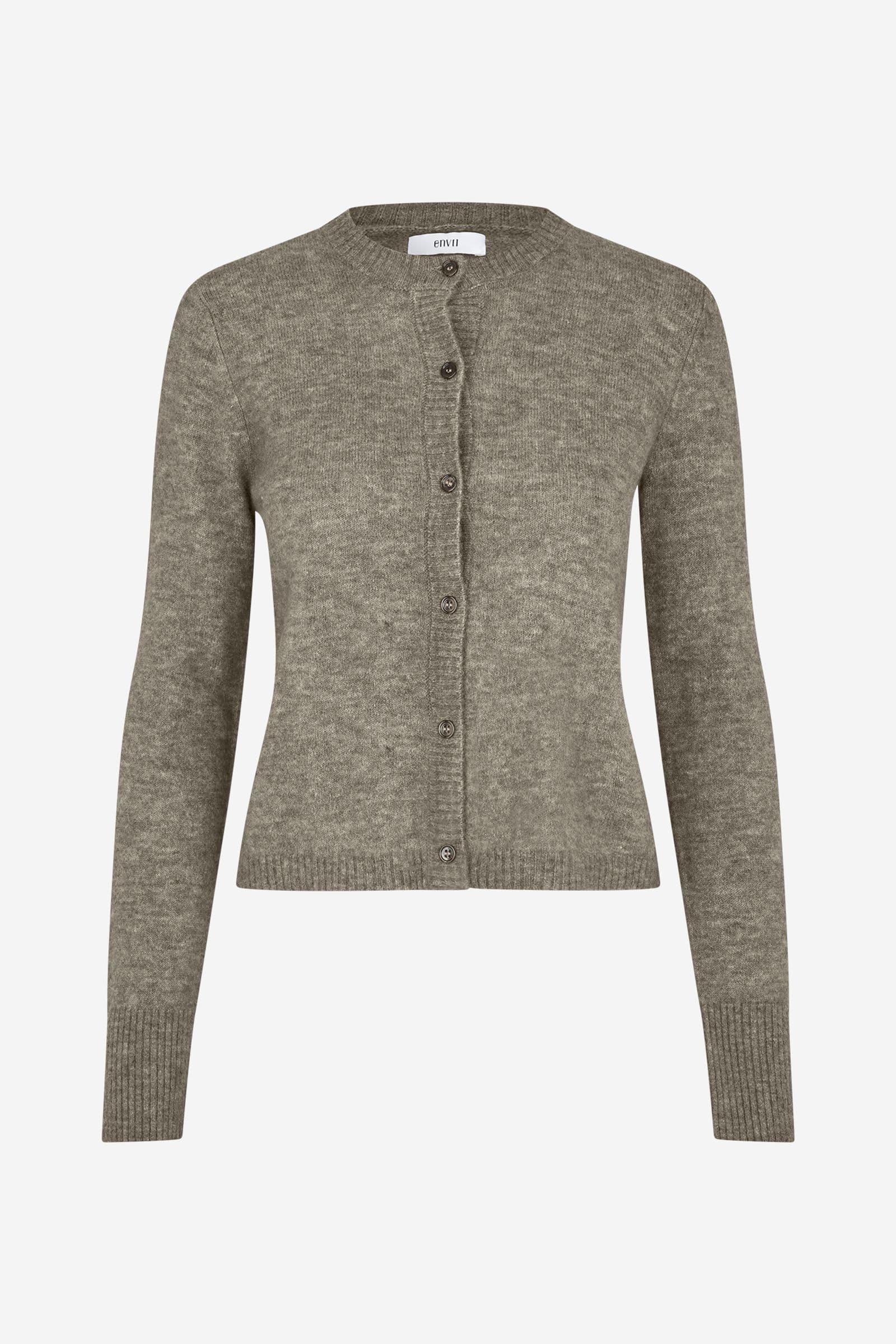 ENADA LS CARDIGAN 7216 Brindle Mel