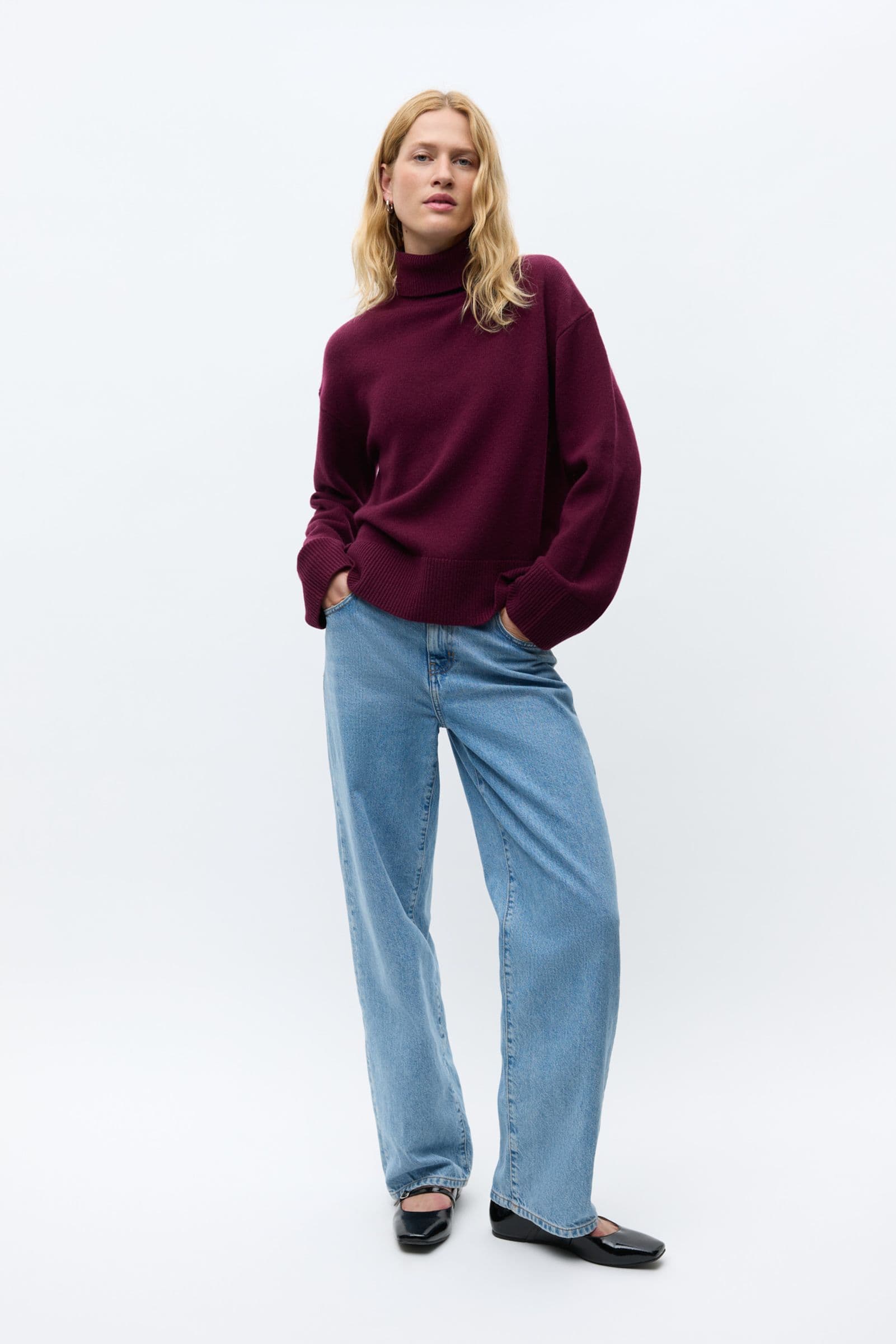 Enelise Ls Knit 7230 Zinfandel