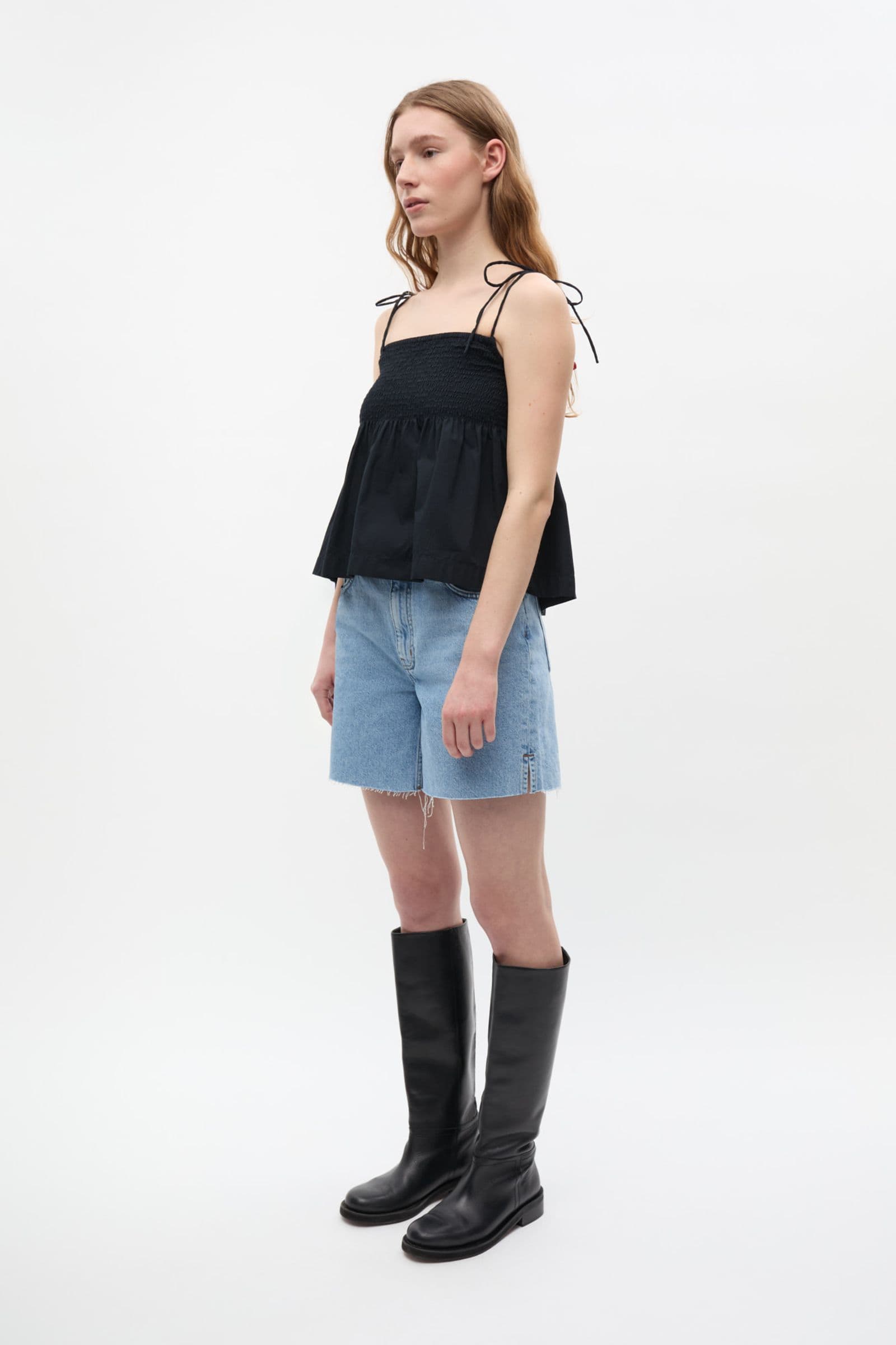 ENBILOBA SHORTS 7215 Mid light blue