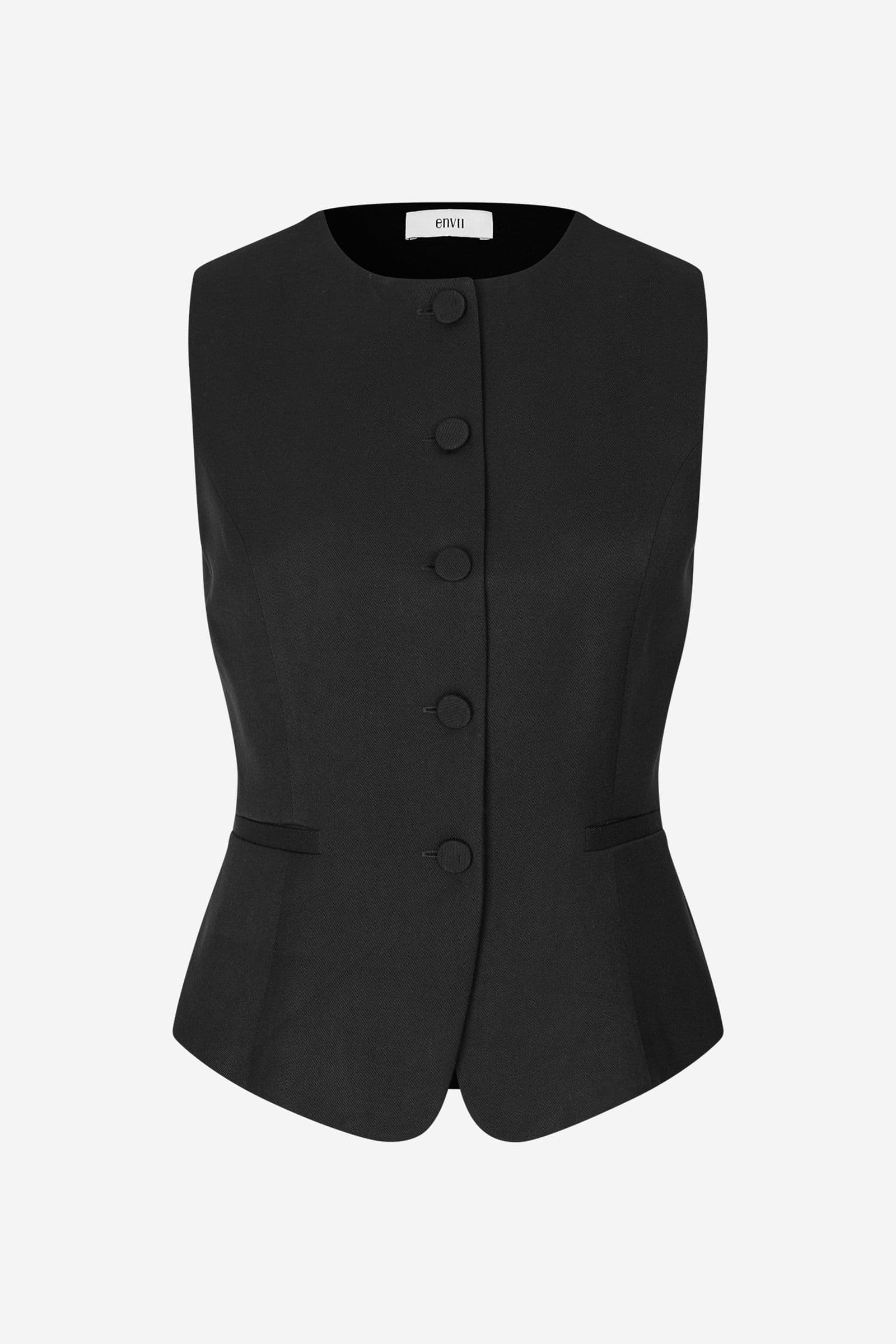 ENDORE O-N VEST 7092 Black