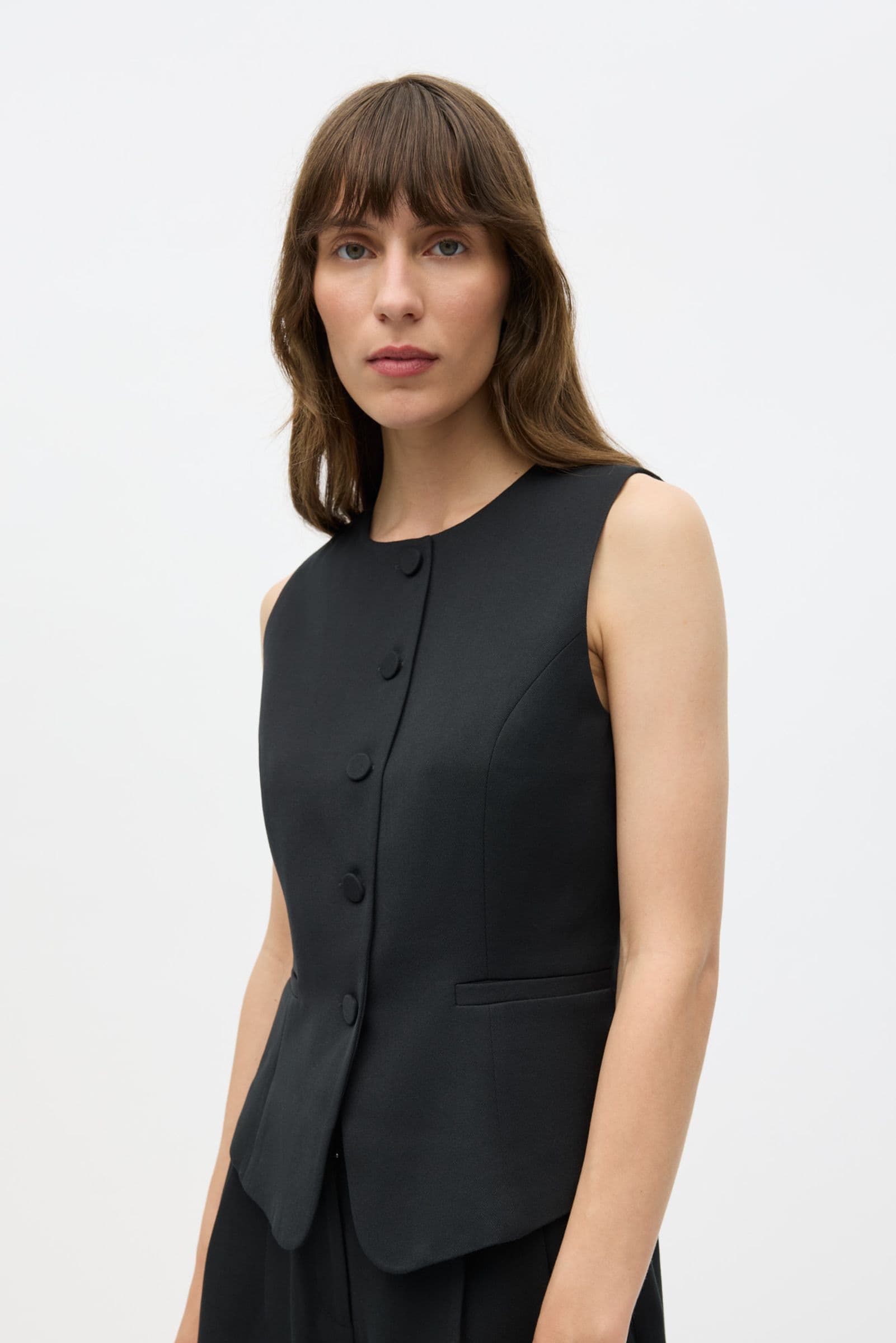 ENDORE O-N VEST 7092 Black