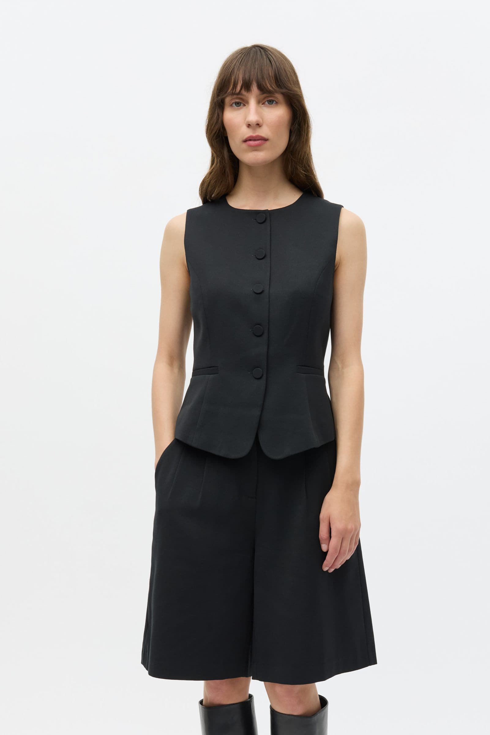 ENDORE O-N VEST 7092 Black