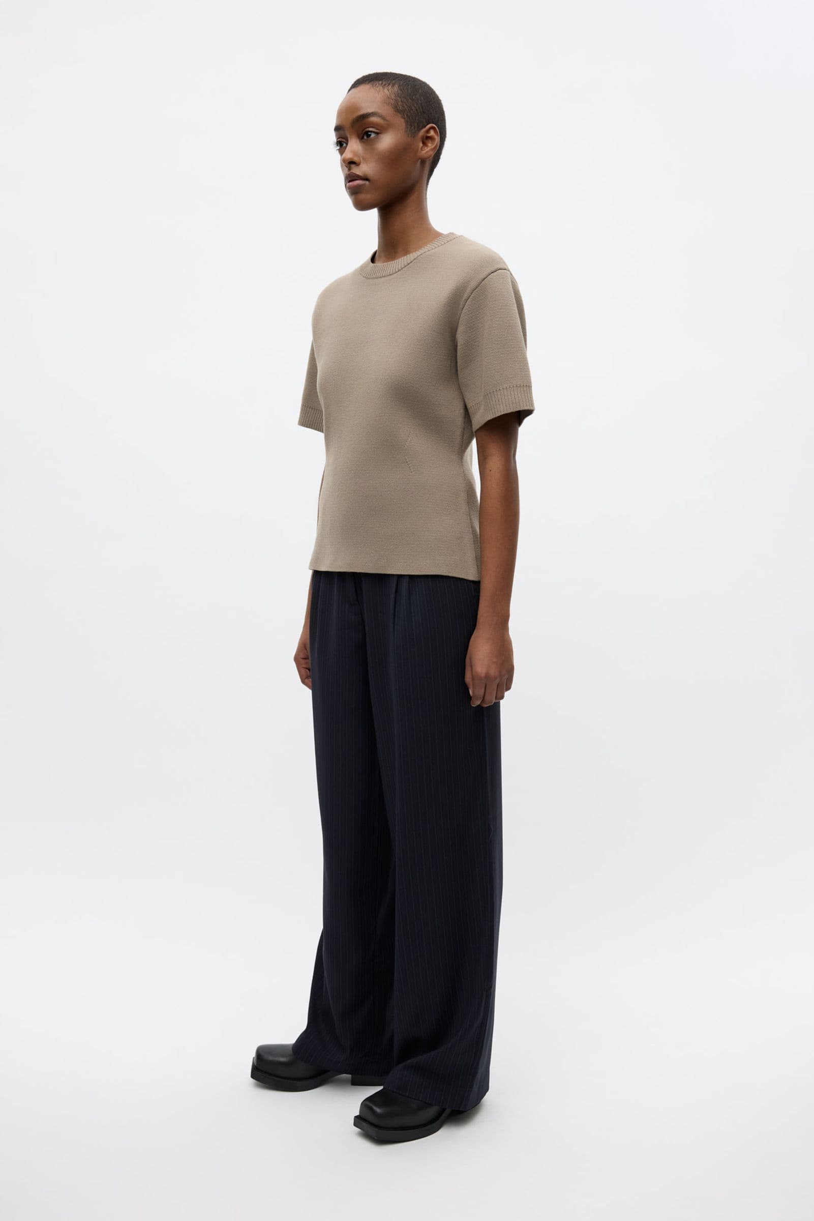 ENLILLE SS KNIT 7272 Brindle