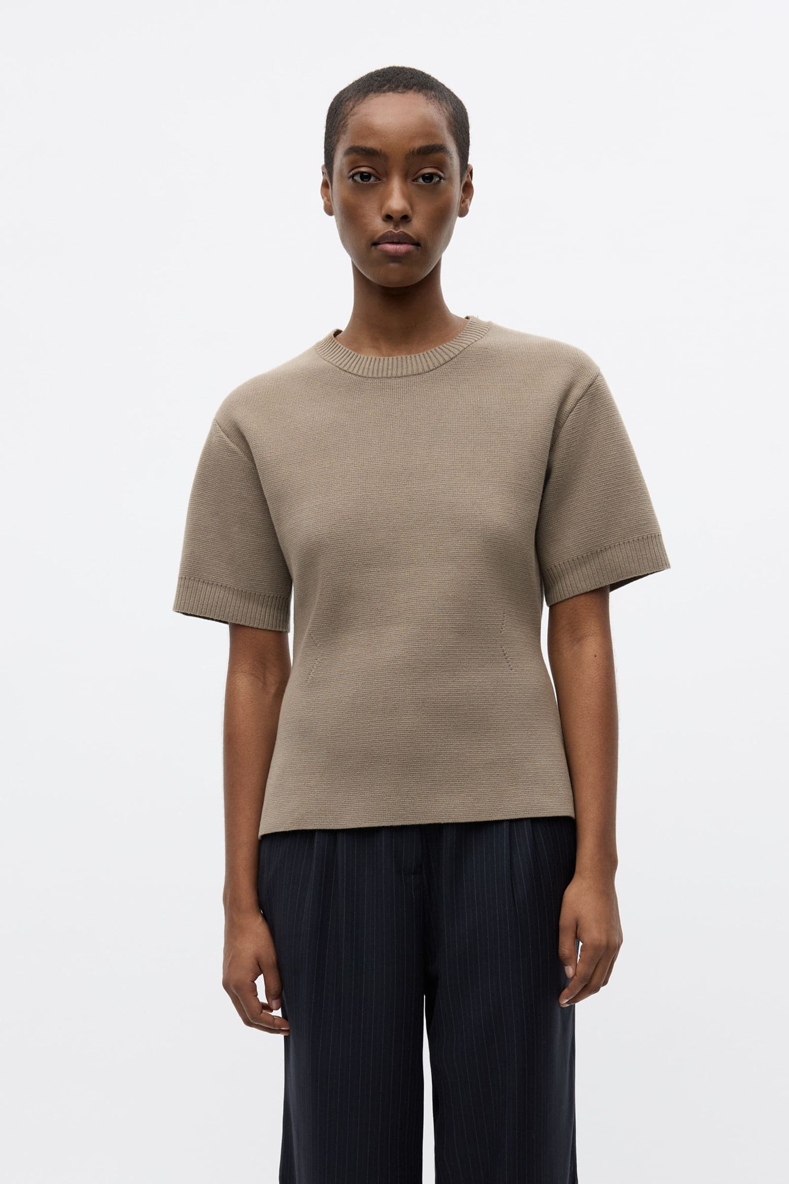 ENLILLE SS KNIT 7272 Brindle