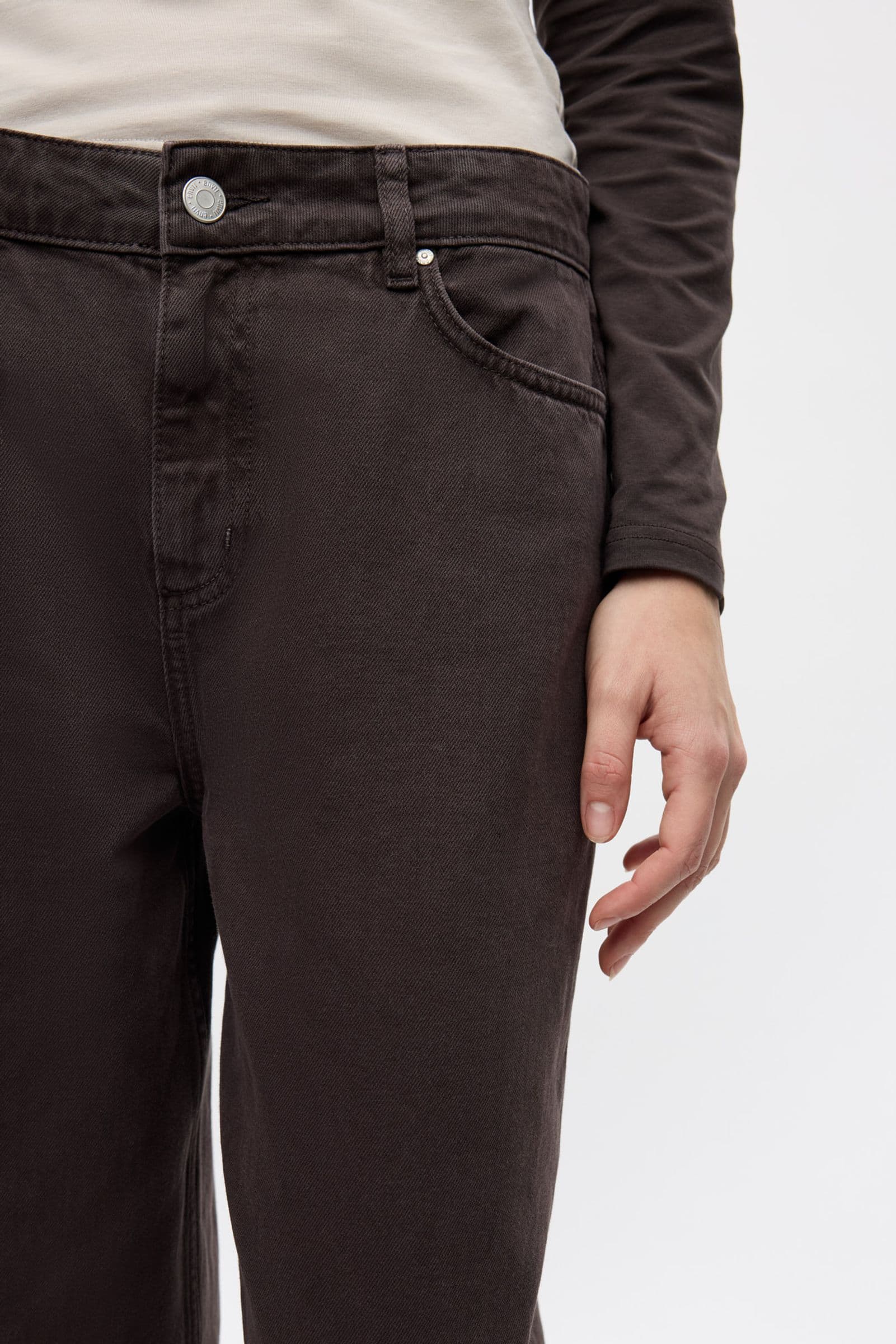 ENBONNIE JEANS 6803 Worn Chocolate