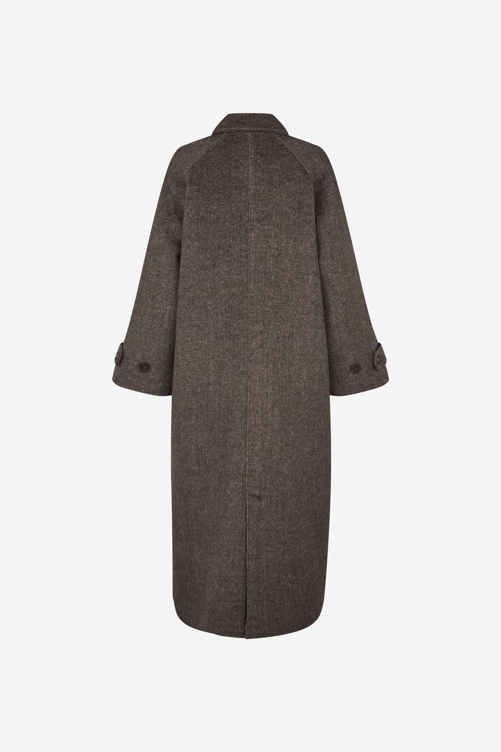 ENSENECA WOOL JACKET 7276 Brown Mel