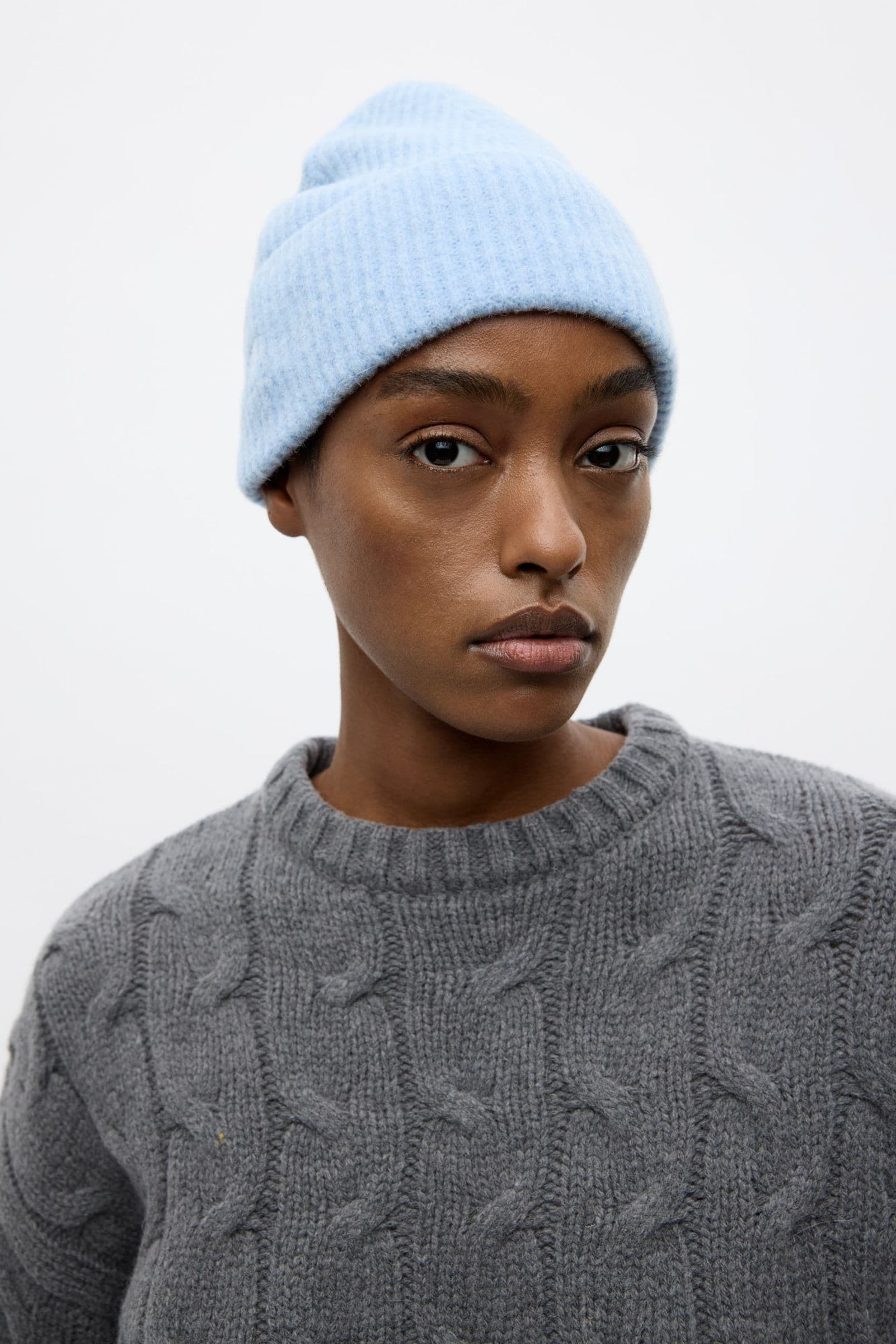 ENADA BEANIE 7216 Clear Sky Mel