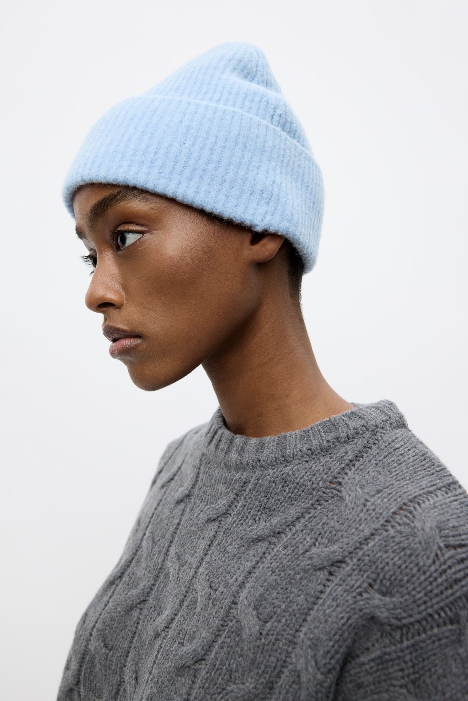ENADA BEANIE 7216 Clear Sky Mel