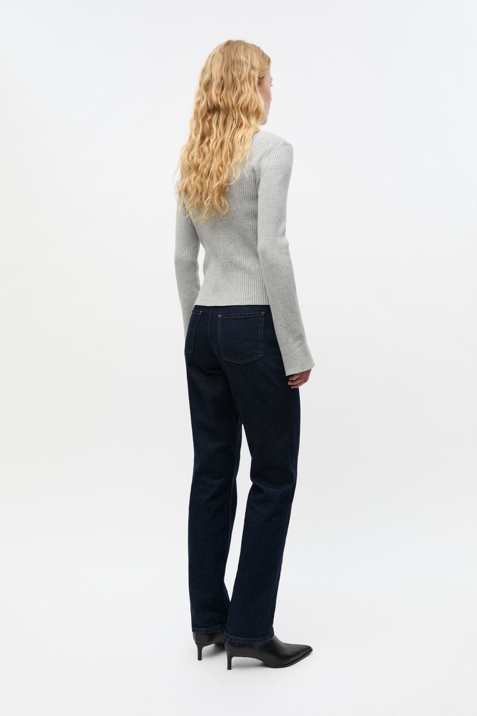 ENNEVADA LS CARIGAN 7231 Light Grey Mel (ALLY)