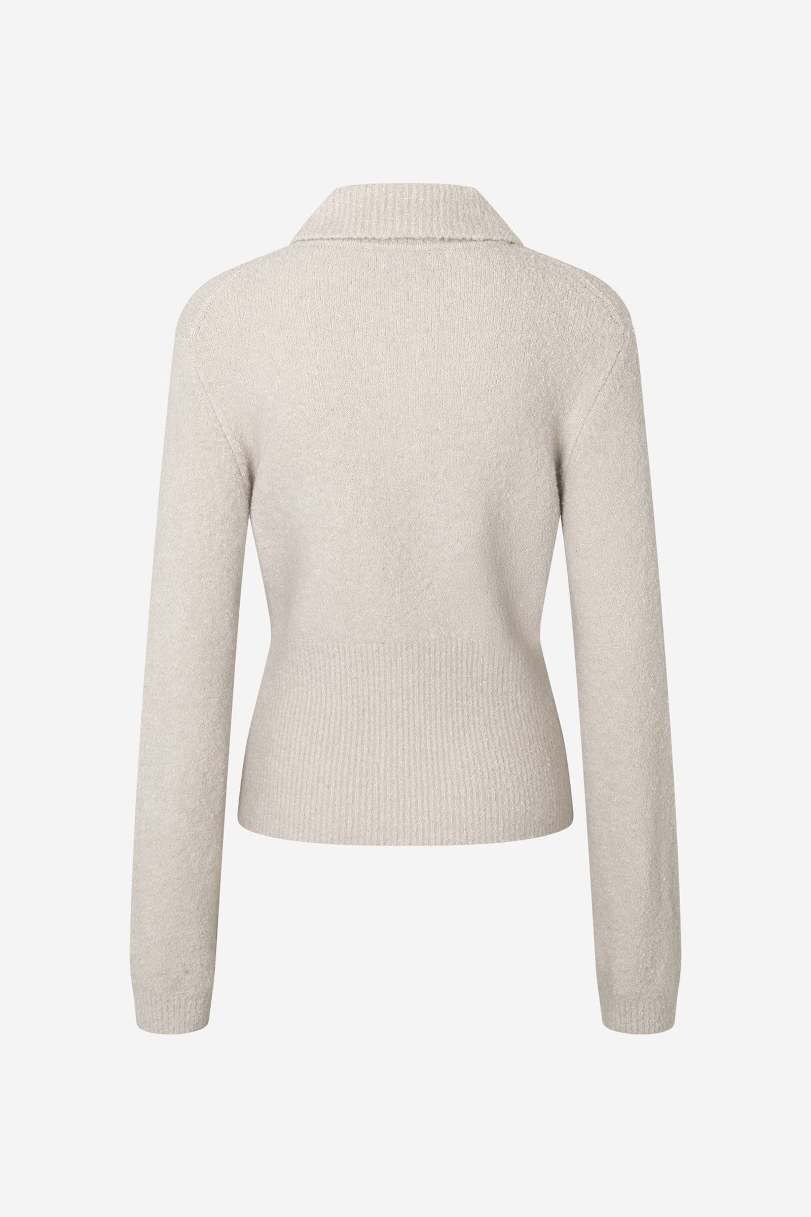 ENGLACIA LS POLO KNIT 7288 Moonstruck