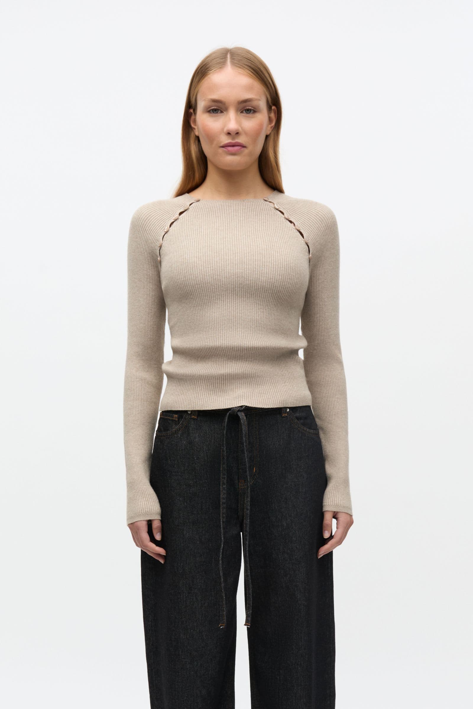 ENLANA LS KNIT 7321 Chinchilla Mel