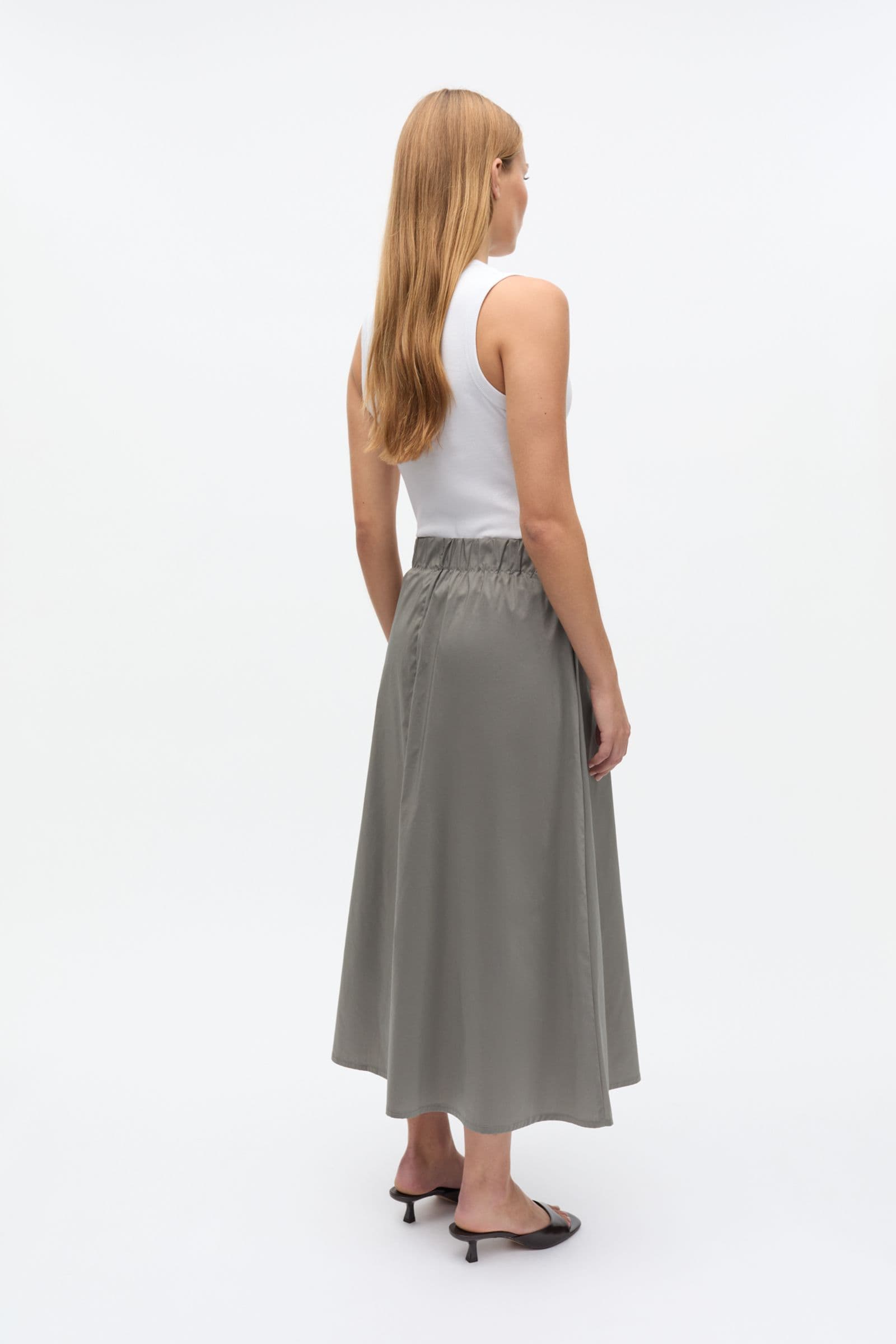ENLILA SKIRT 7337 Smokey Olive
