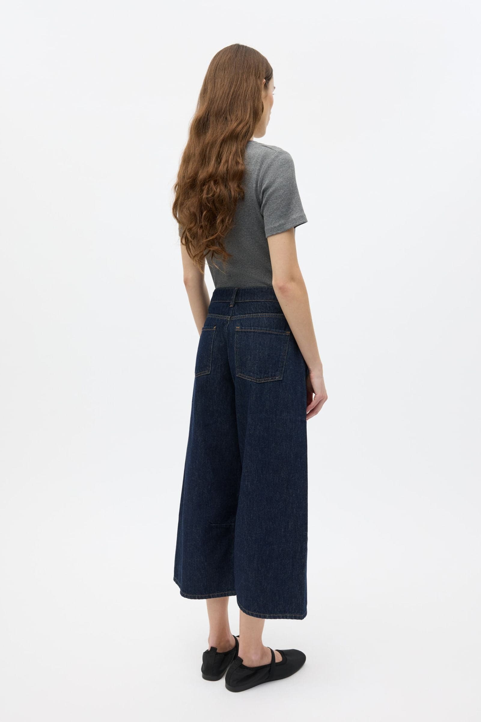 ENBILLIE CULOTTE JEANS 6856 Dark blue rinse