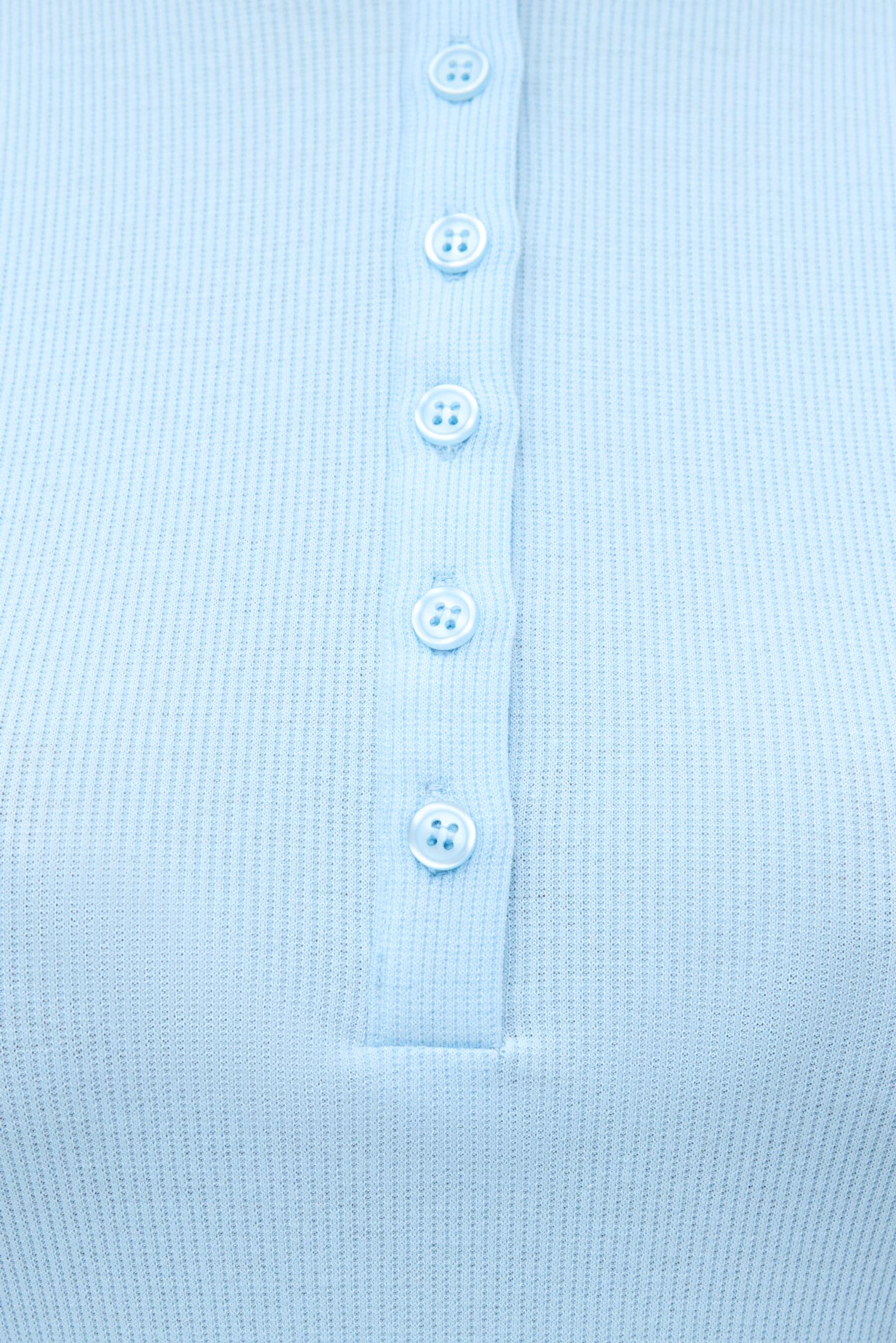 ENCEMILLE LS HOOD TEE 7316 Powder Blue Mel