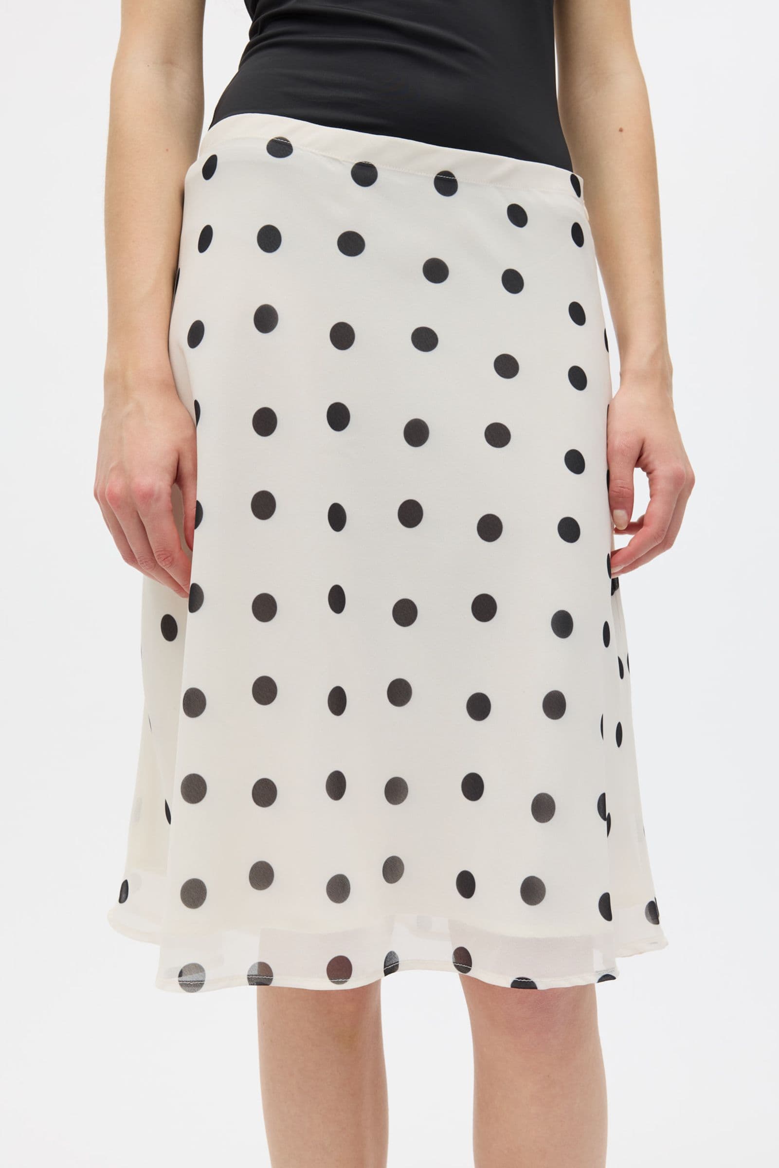 ENYARSI SKIRT 7349 Gardenia Polka Dot