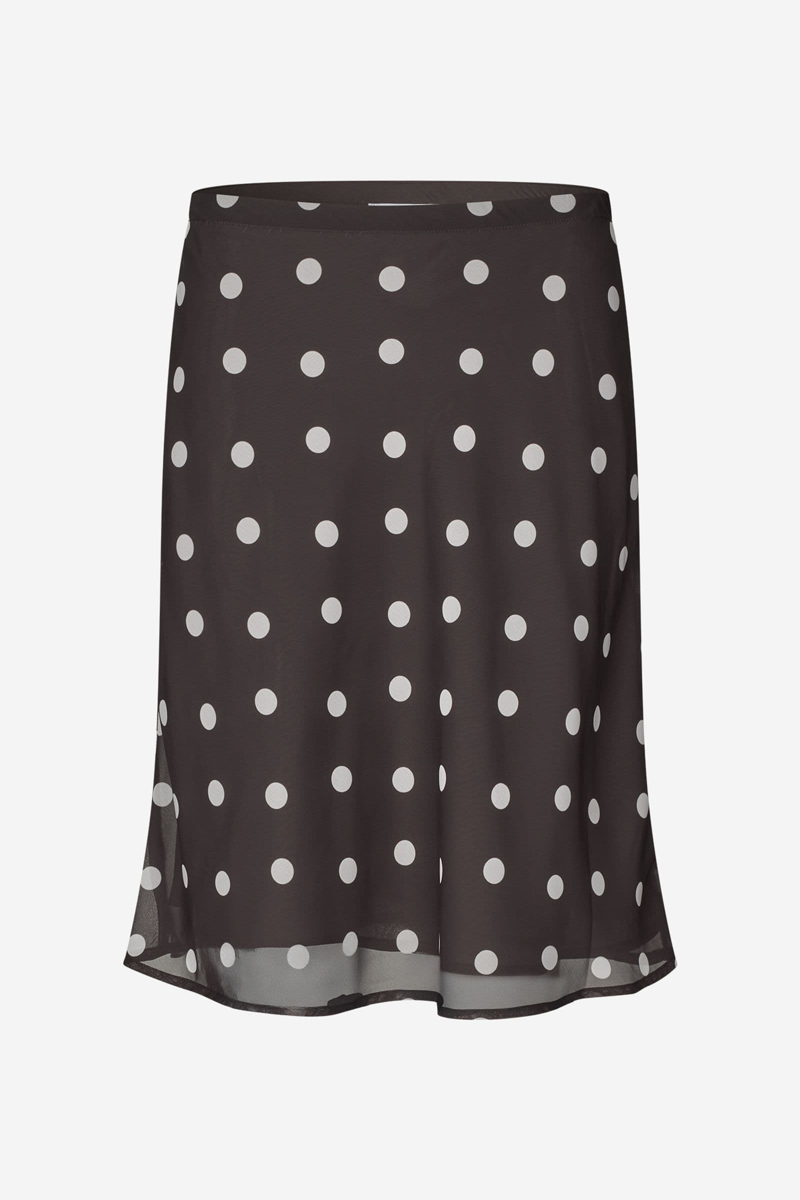 ENYARSI SKIRT 7349 Chocolate Polka Dot