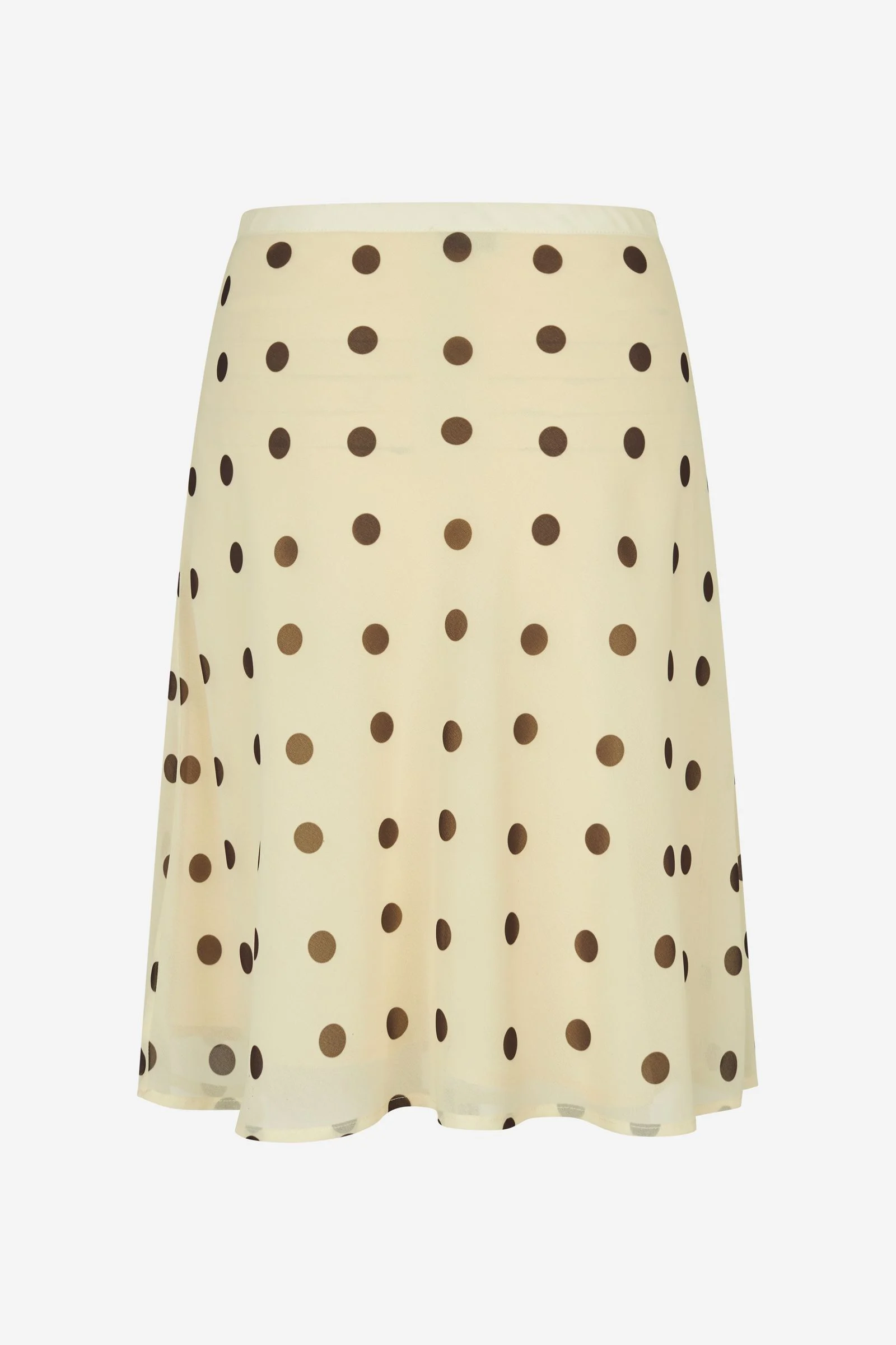 ENYARSI SKIRT 7349 Pastel Yellow Polka Dot