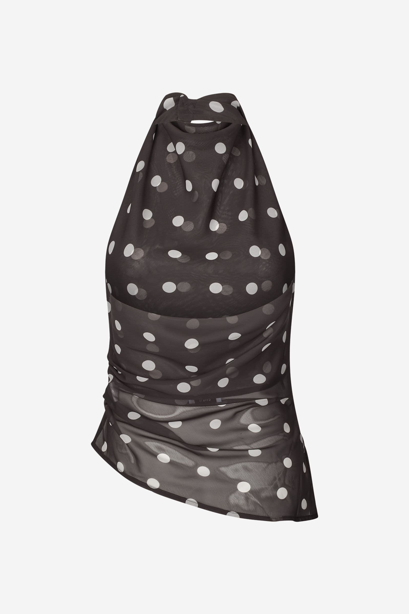 ENYARSI H-N TOP 7349 Chocolate Polka Dot