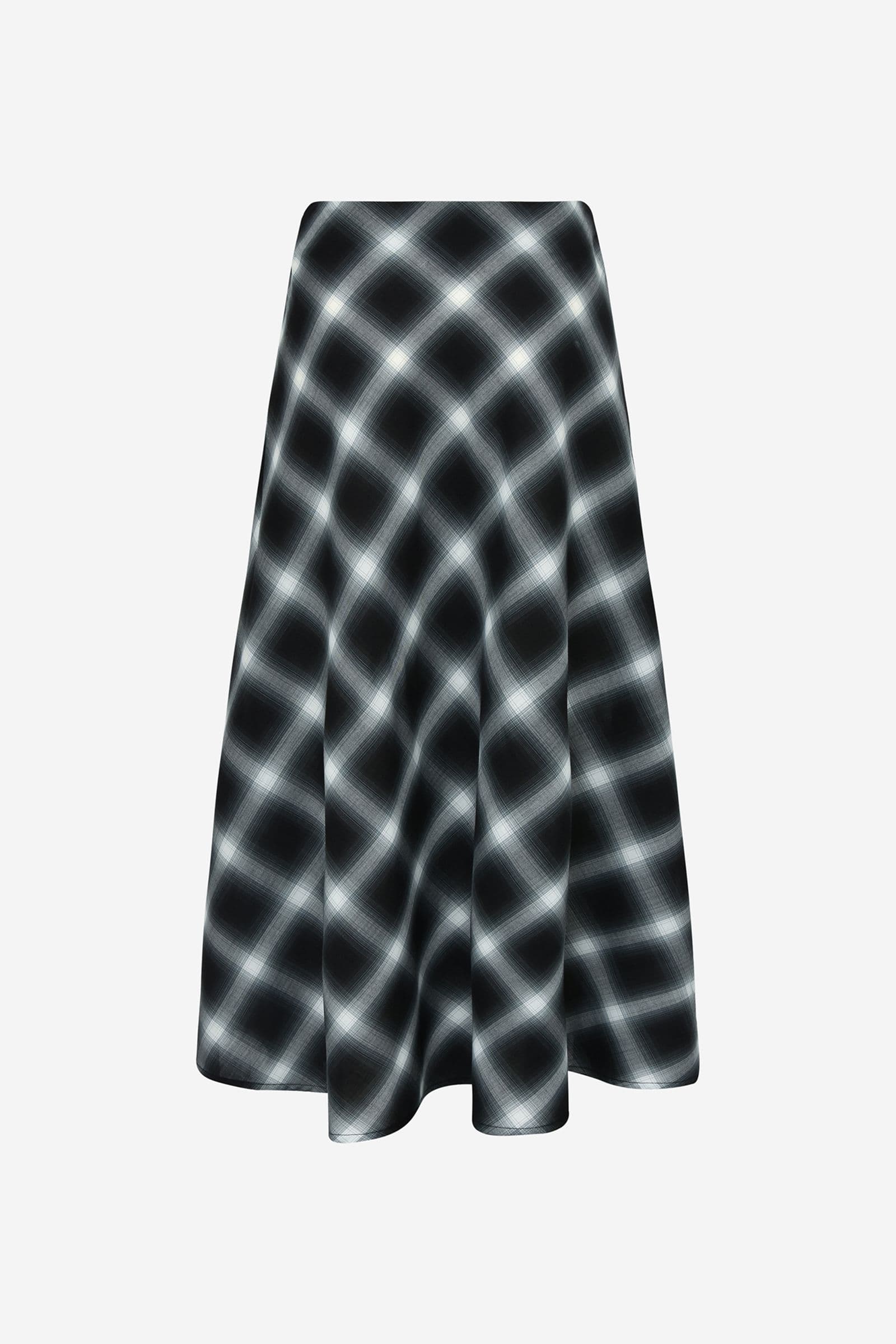 ENLIN SKIRT 7364 Navy Check