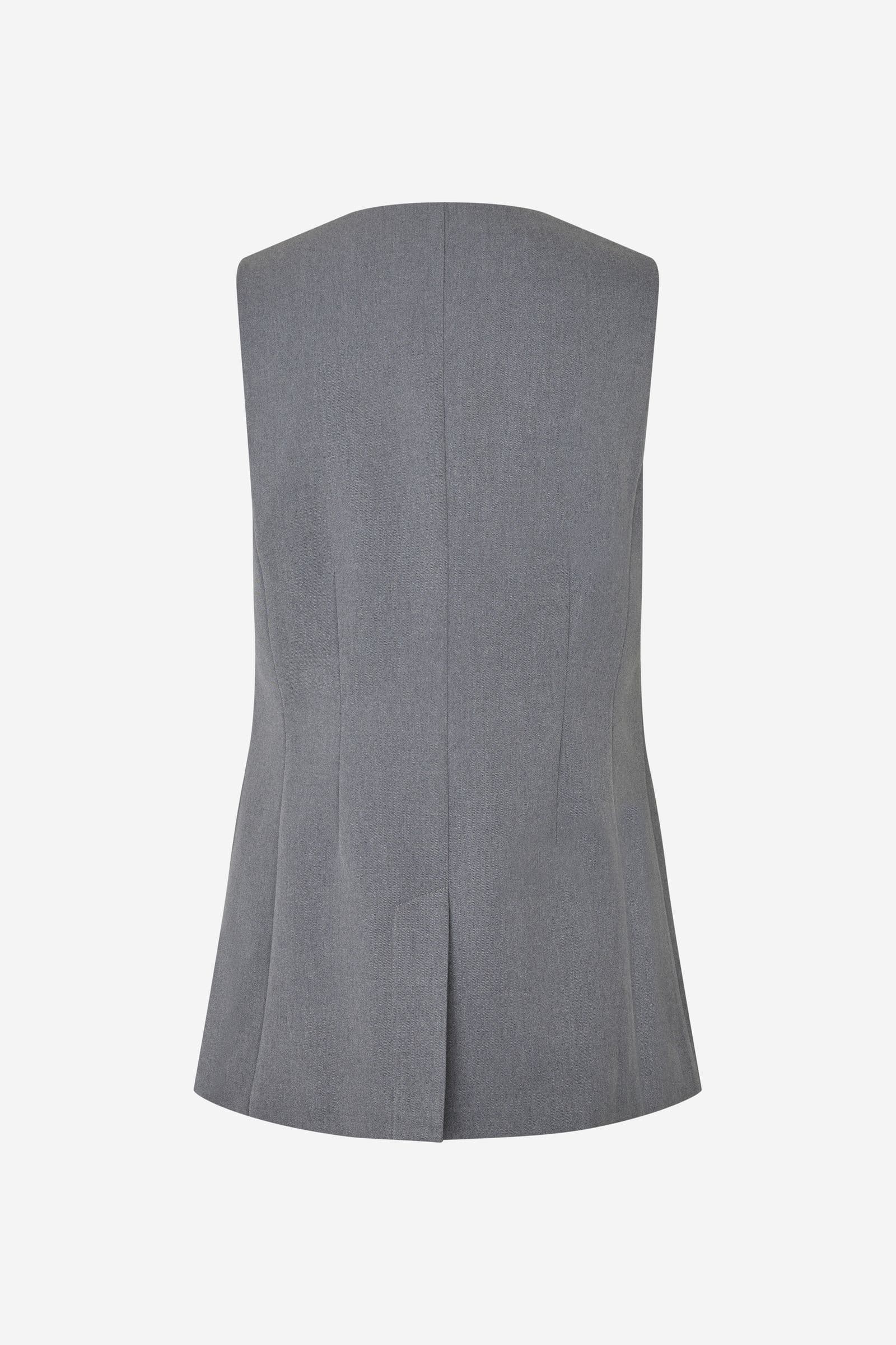 ENRAYE VEST 7092 Mid Grey Mel