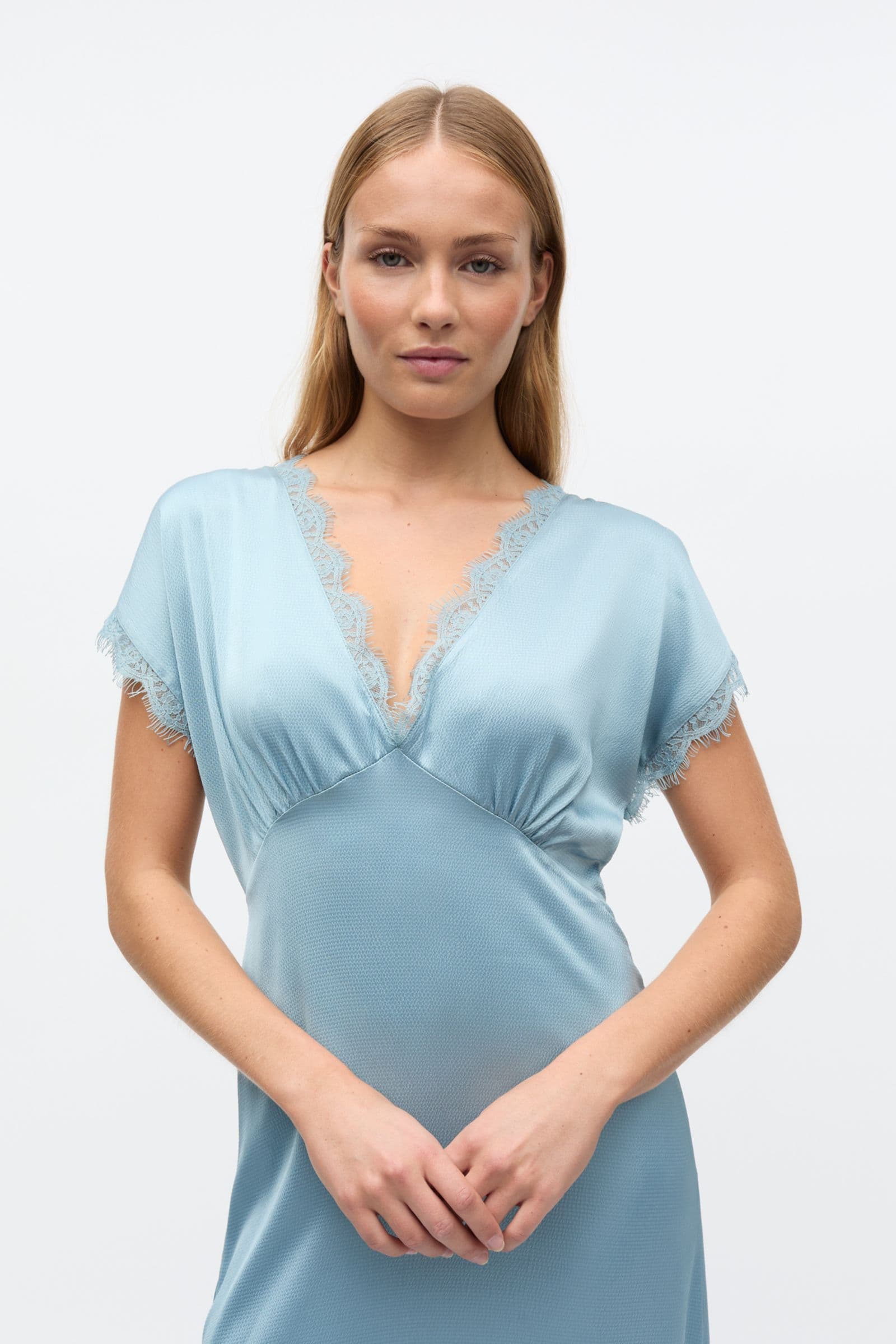ENBEAN SL DRESS 7408 Faded Denim