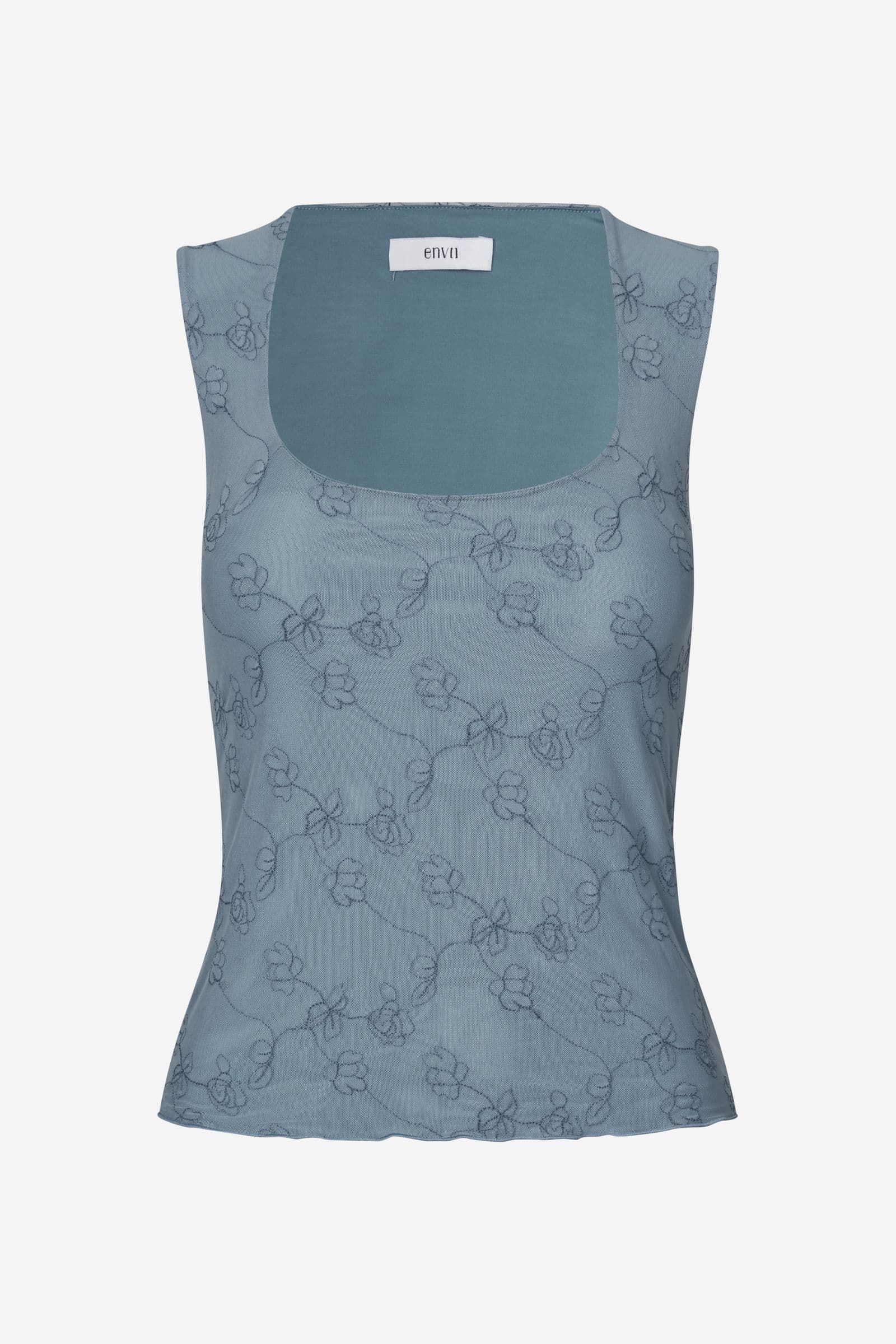 ENWILMA SL TEE 7191 Faded Denim