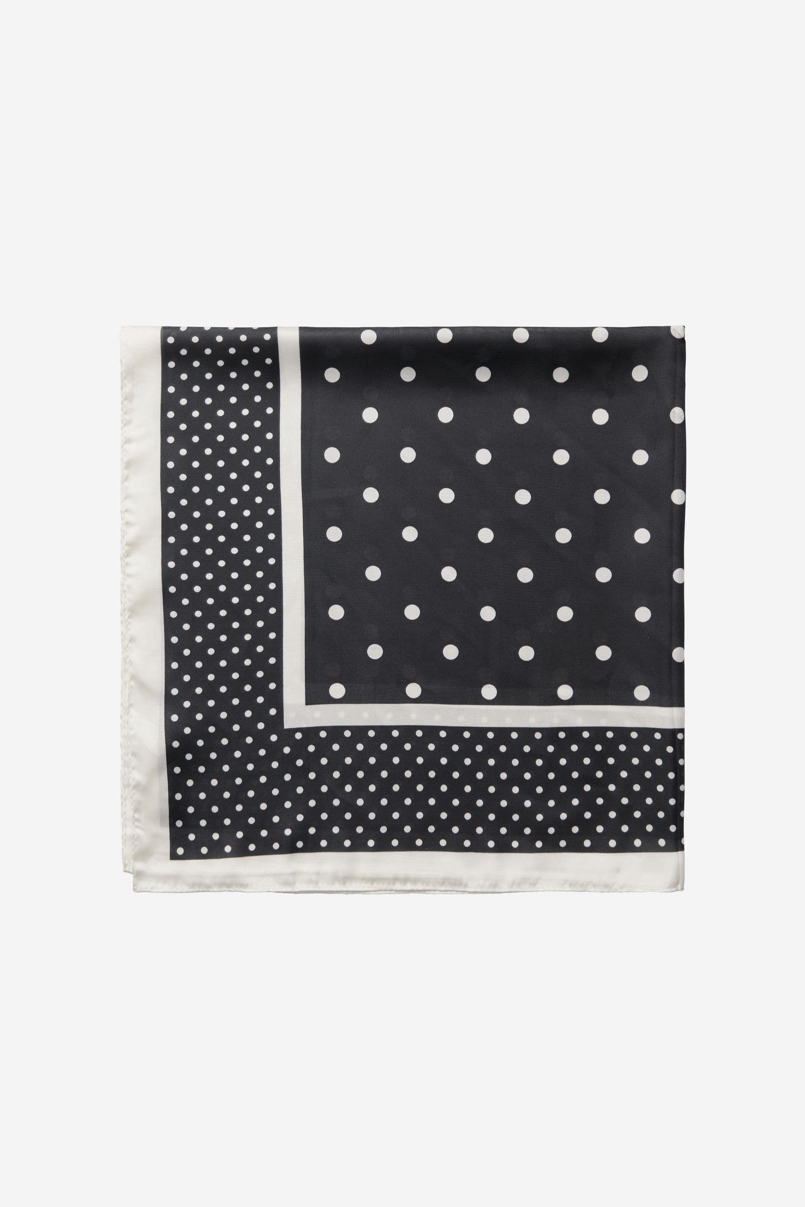 ENNOELIA SCARF 7412 Black Dot
