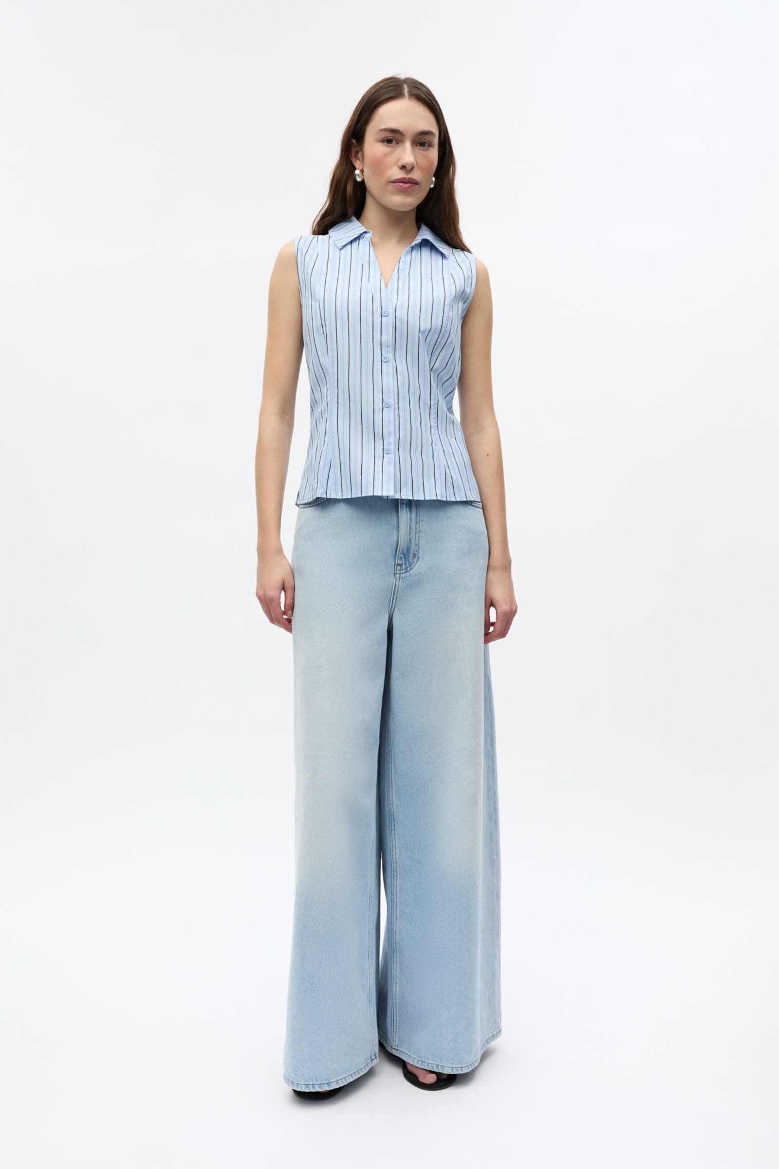 ENAGNESTA SL SHIRT 7347 Powder blue st