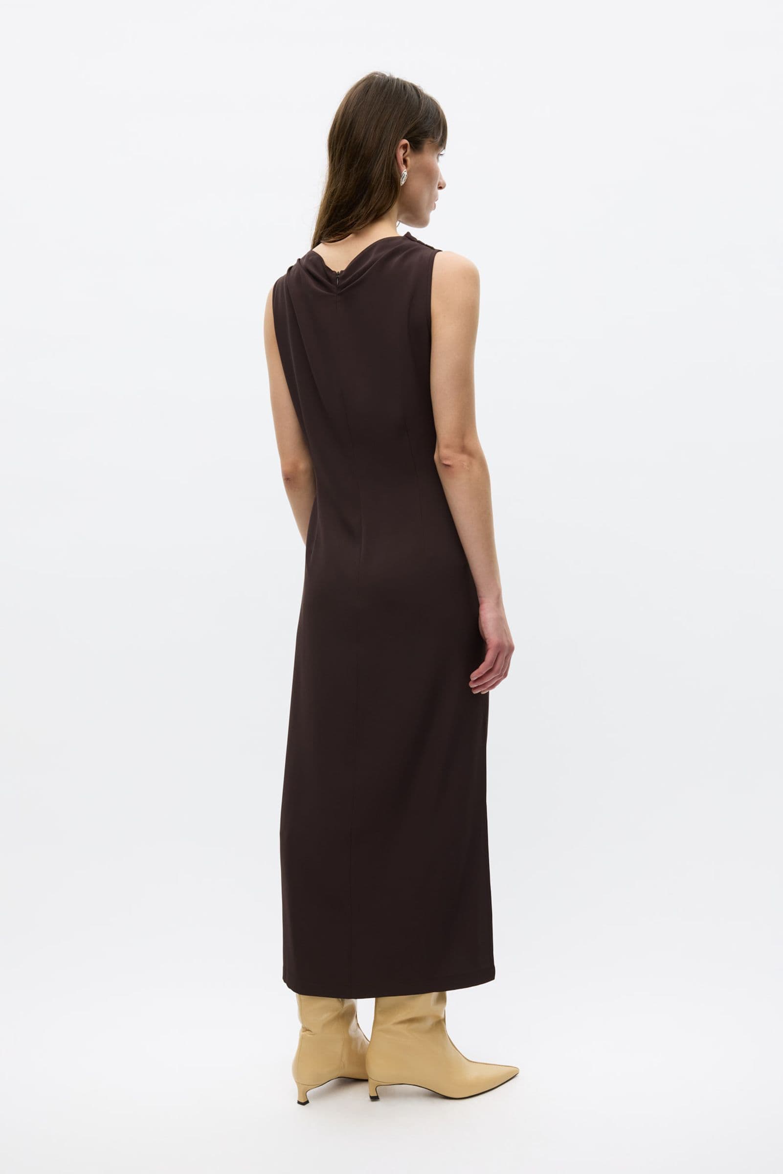 ENVILDE SL DRESS 7445 Chocolate Torte