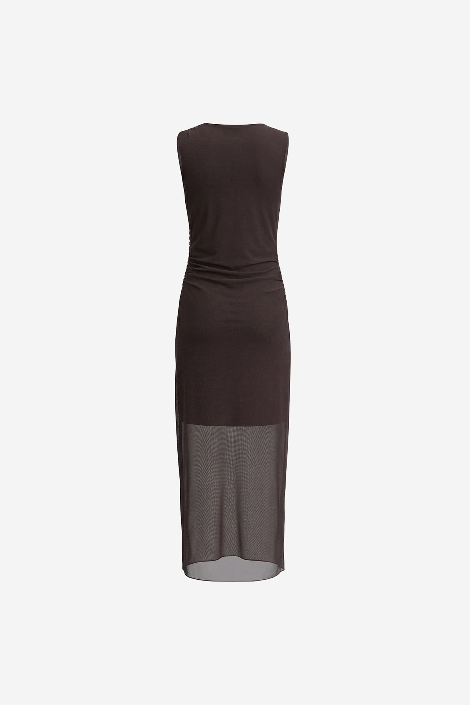ENNICOLA TANK LONG DRESS 7386 Chocolate Torte