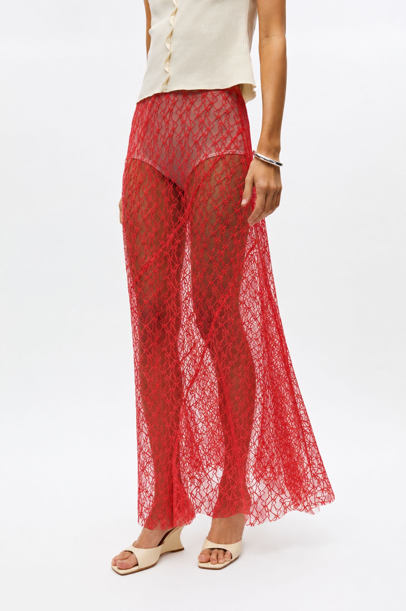 ENWHAM SKIRT 7501 Fiery red
