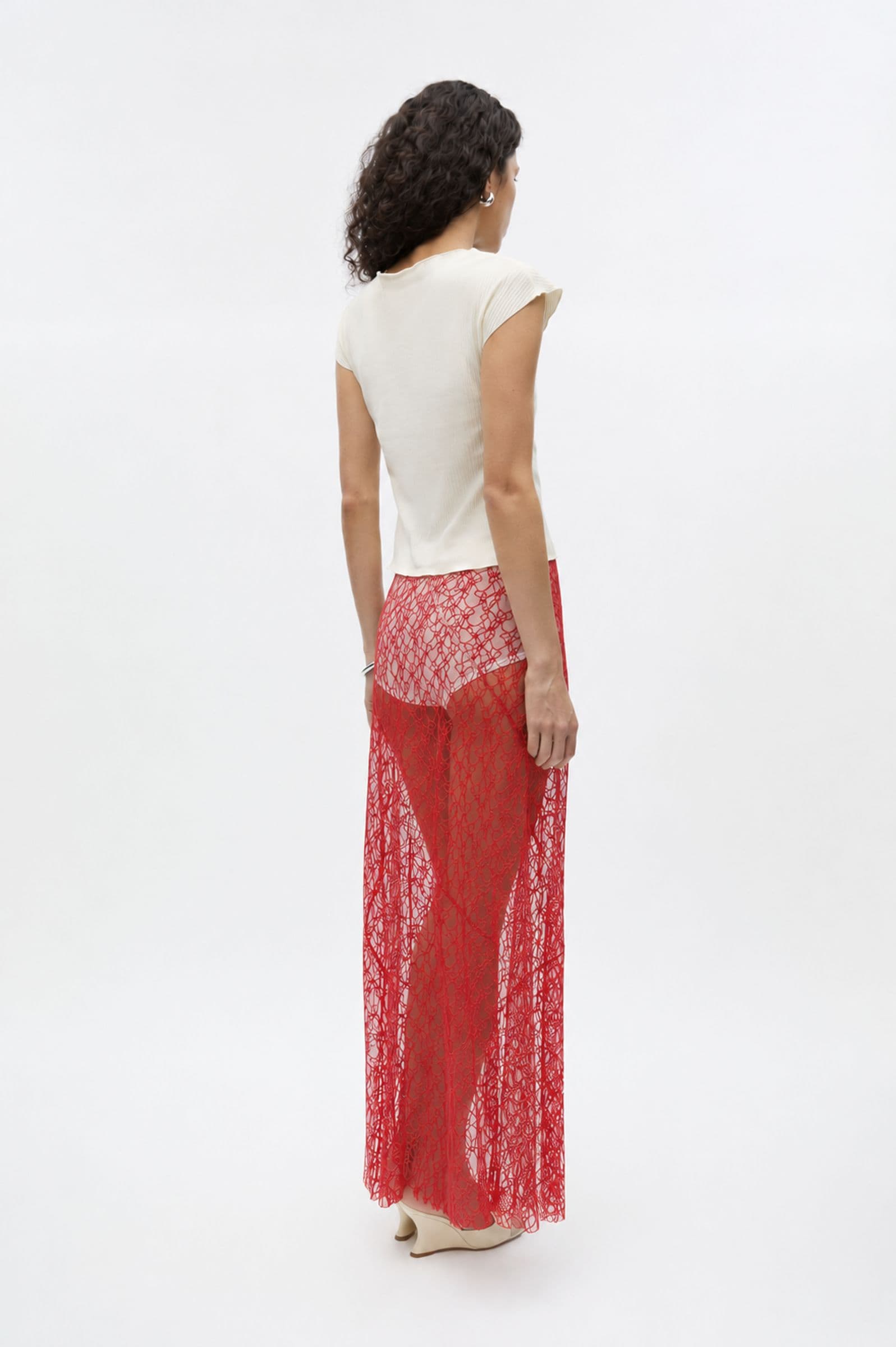 ENWHAM SKIRT 7501 Fiery red