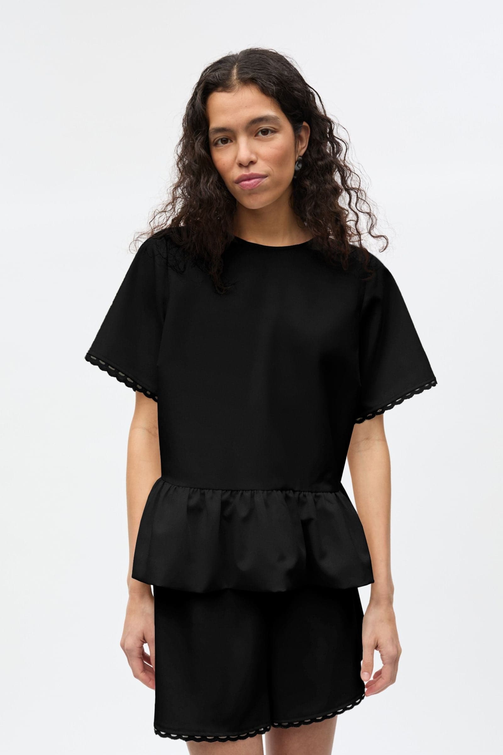 ENSALU SS TOP 7521 Black