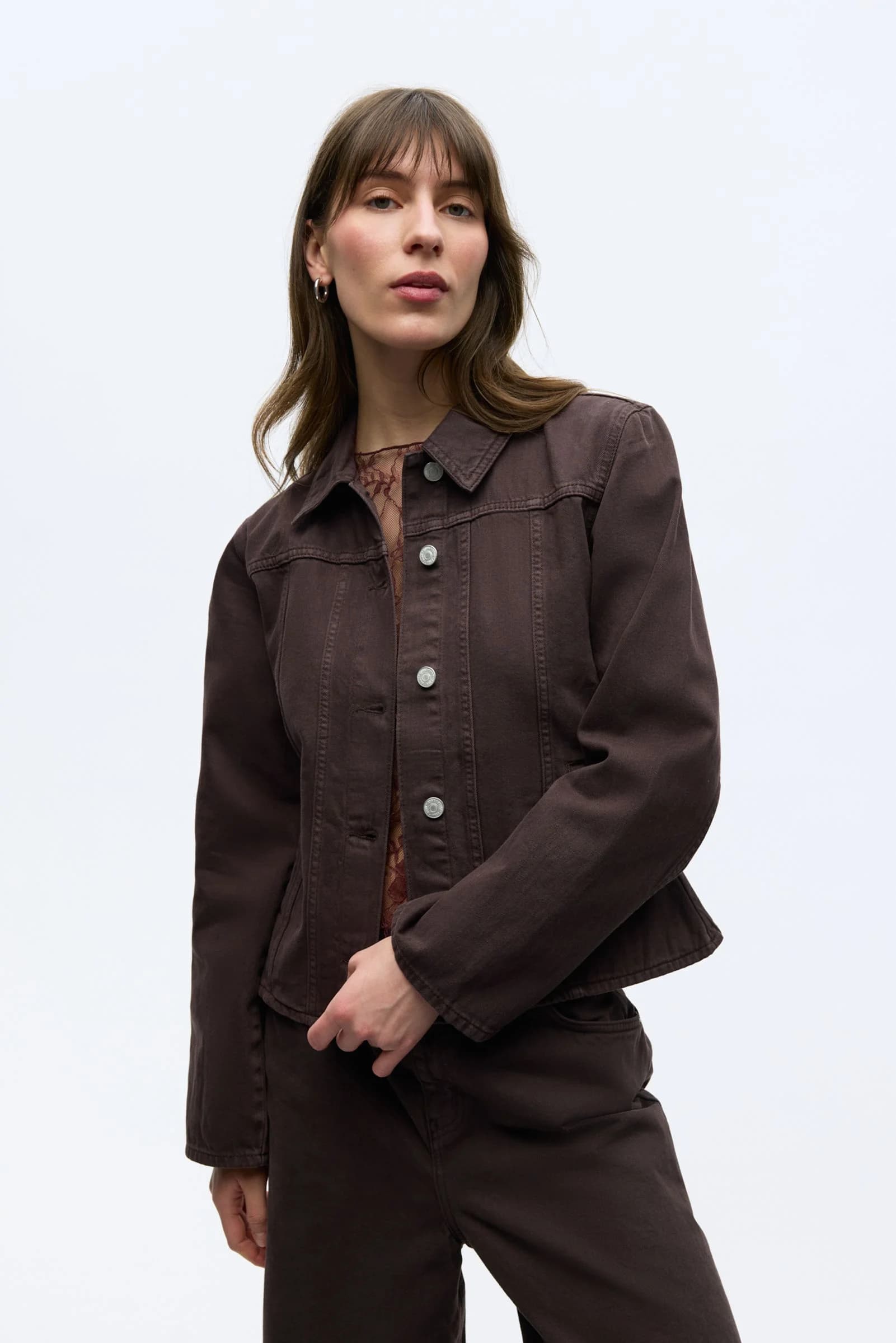 Eneve Jacket 6803 Worn Chocolate